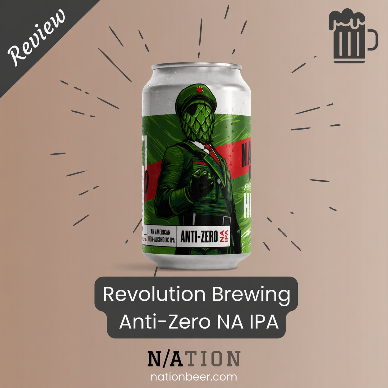 REVIEW: Revolution Brewing Anti-Zero NA IPA