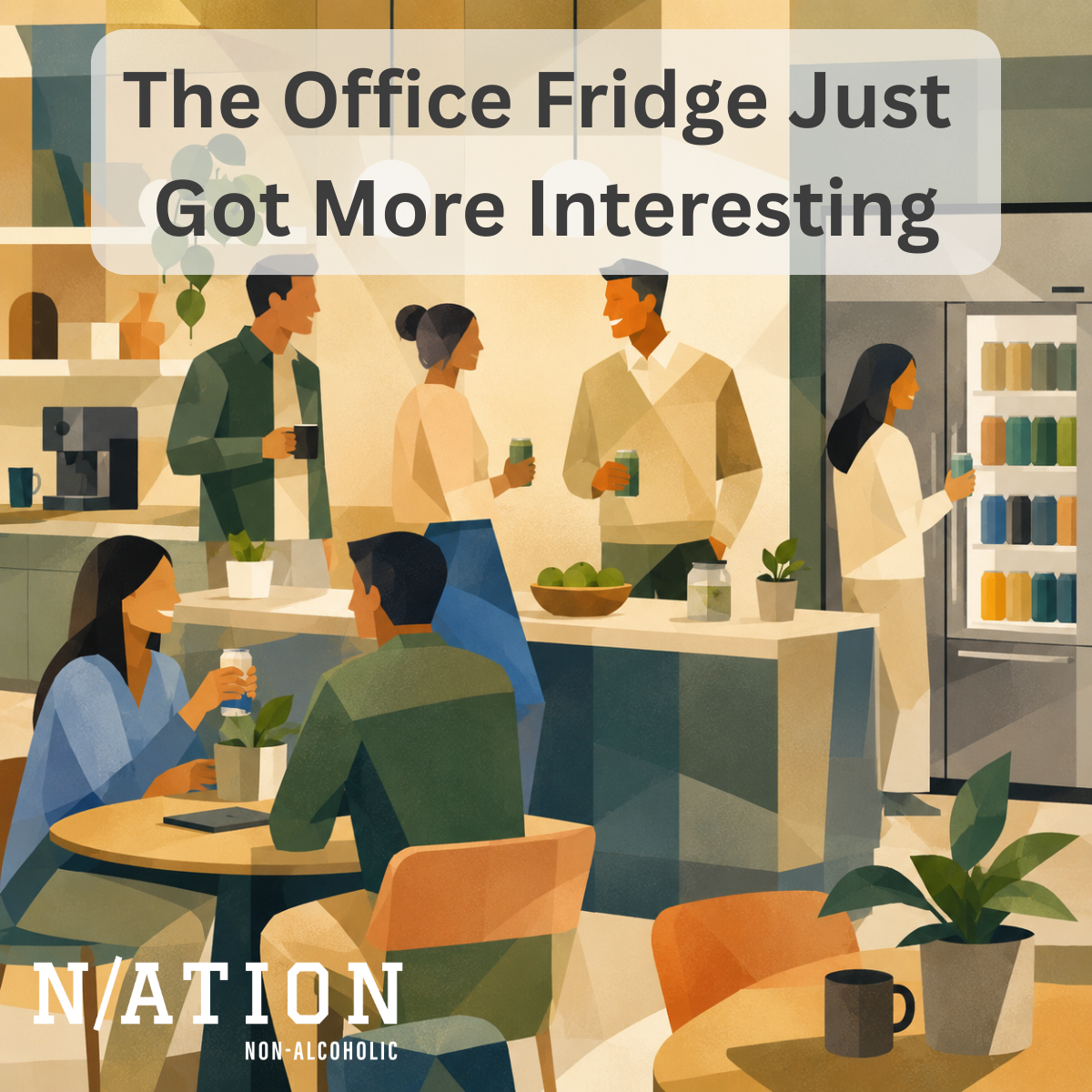 The Office Fridge Just Got More Interesting