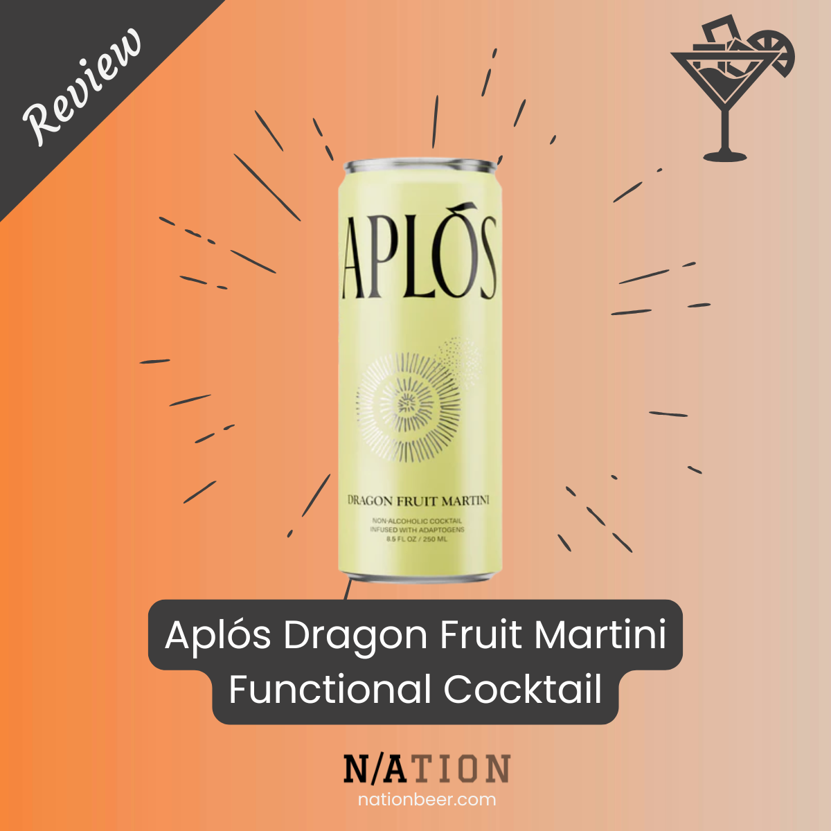 REVIEW: Aplós Dragon Fruit Martini