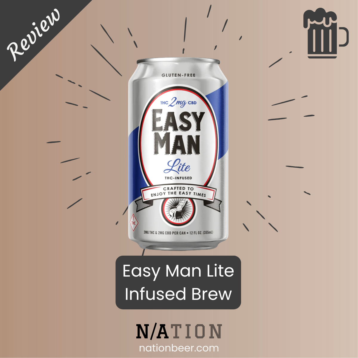 REVIEW: Easy Man Infused Lite
