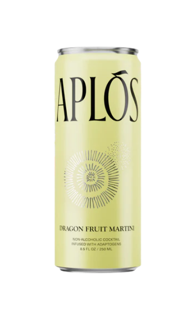 Can of Aplos Dragon Fruit Martini Cocktail