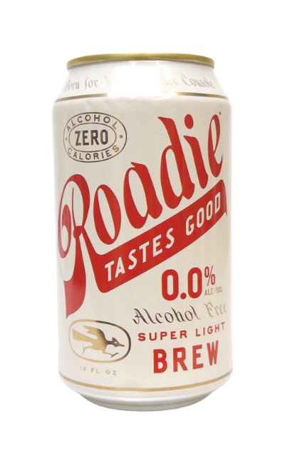 Can of Roadie Alcohol Free Beer