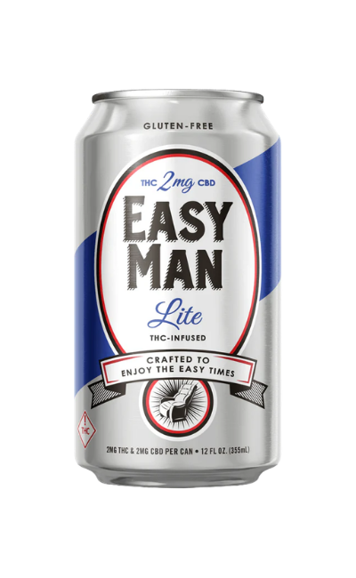 Easy Man Lite THC/CBD Beer Can