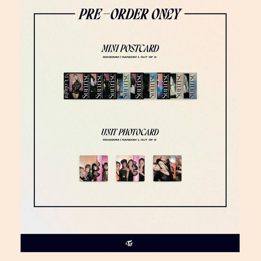 TWICE – READY TO BE (Digipack Ver.) (+ Preorder Benefit) (Random