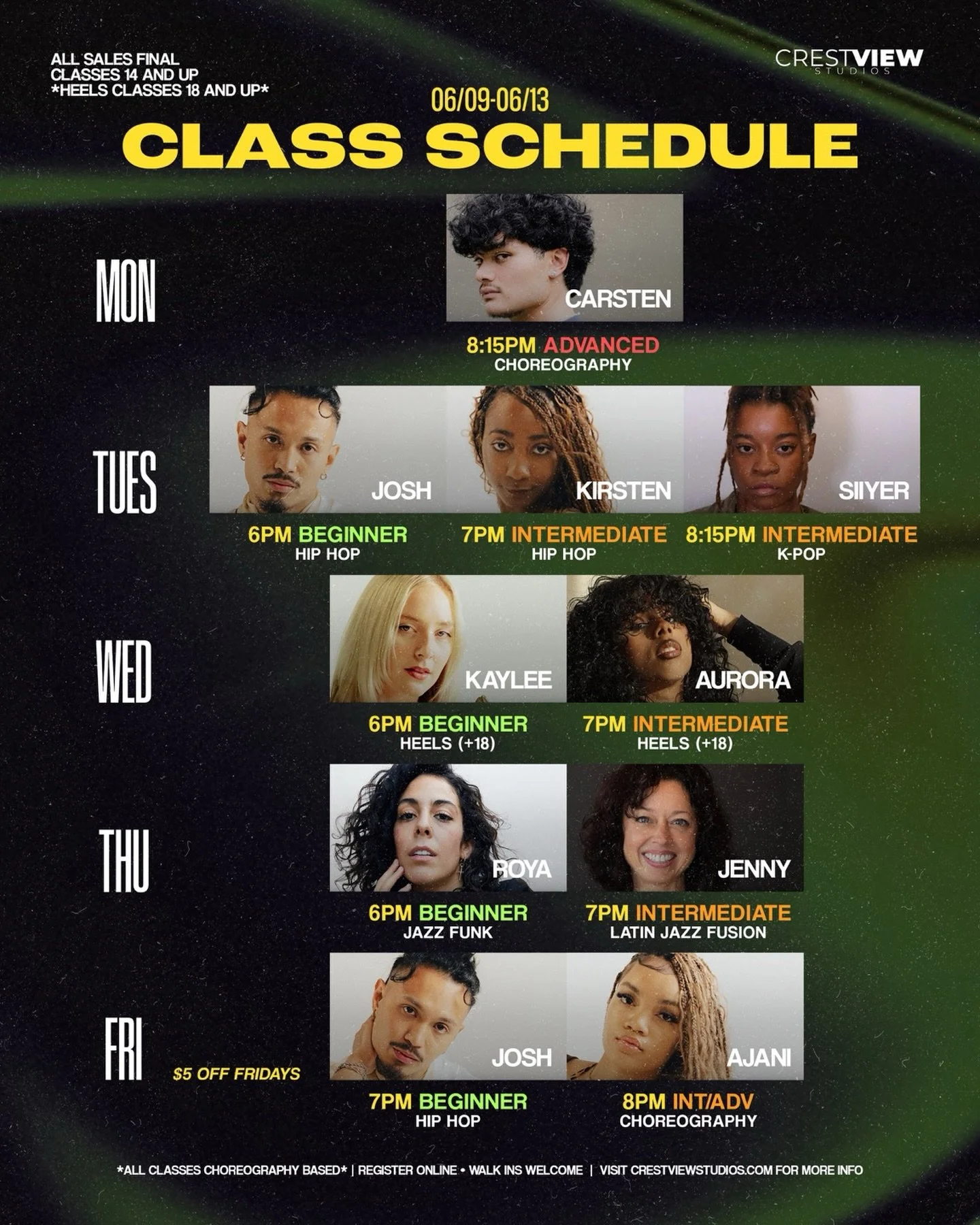 THIS WEEK AT CV‼️

Jazz night is back this Thursday! 👀

#crestviewstudios #louisvilleky #louisvilledancestudio