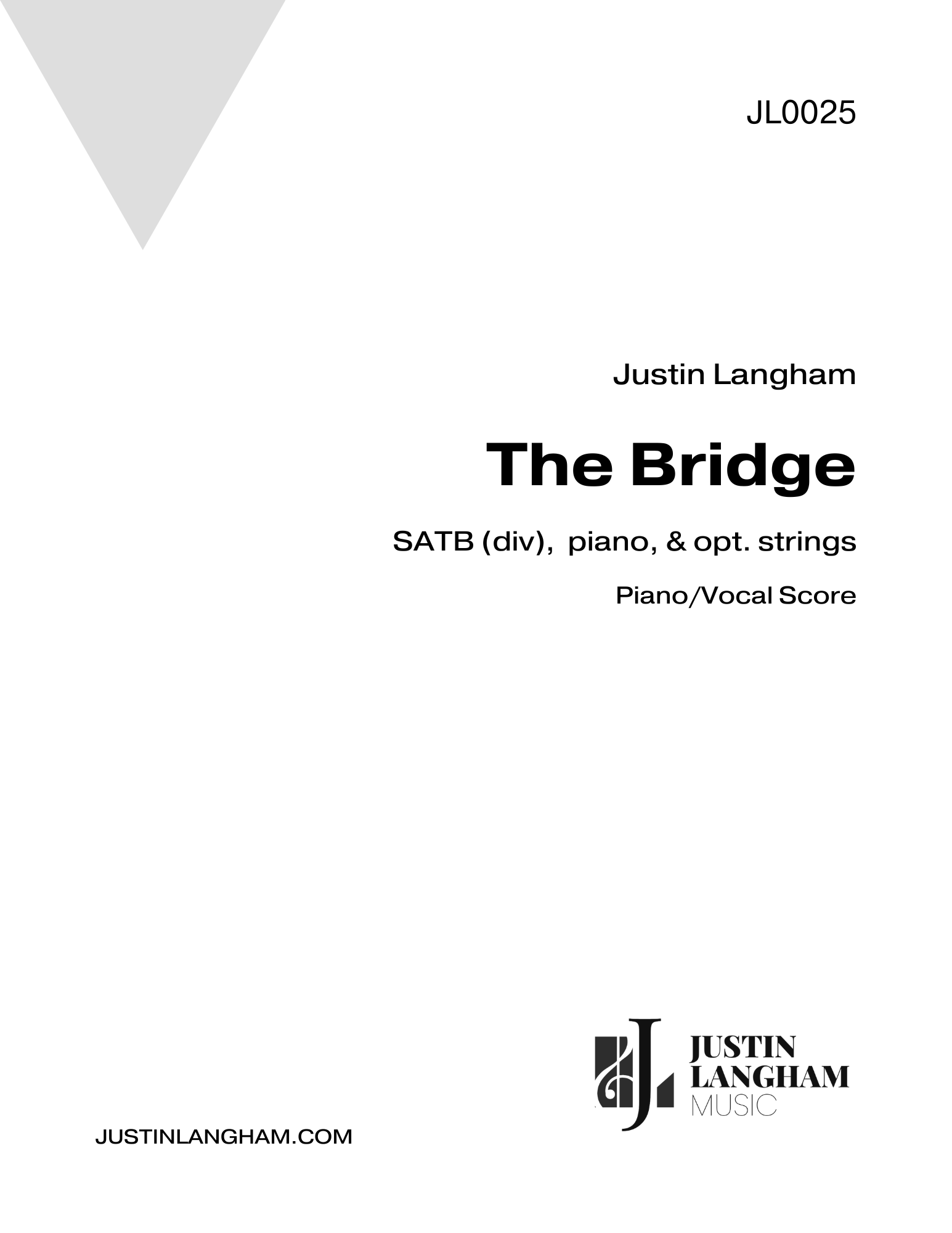 The Bridge (Piano/Vocal)