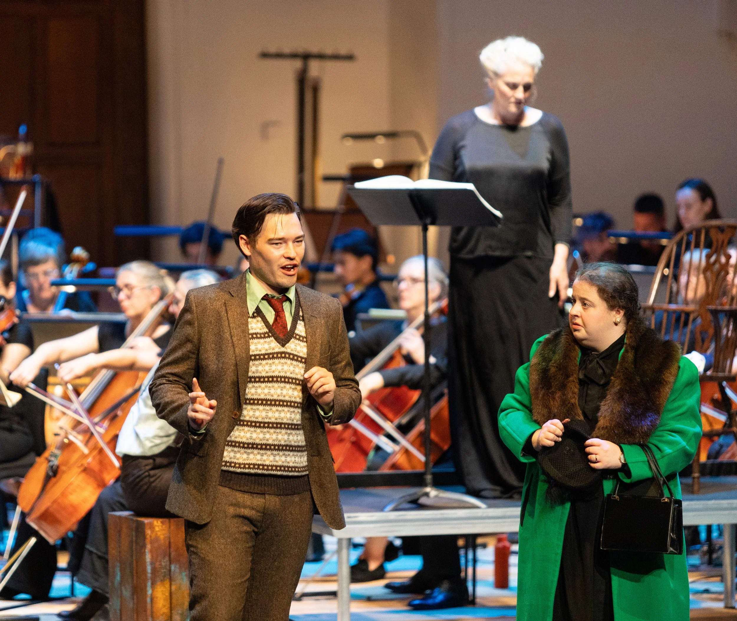 Peter Grimes - British Youth Opera - 2024/2025. Photography: Charles Lewis.