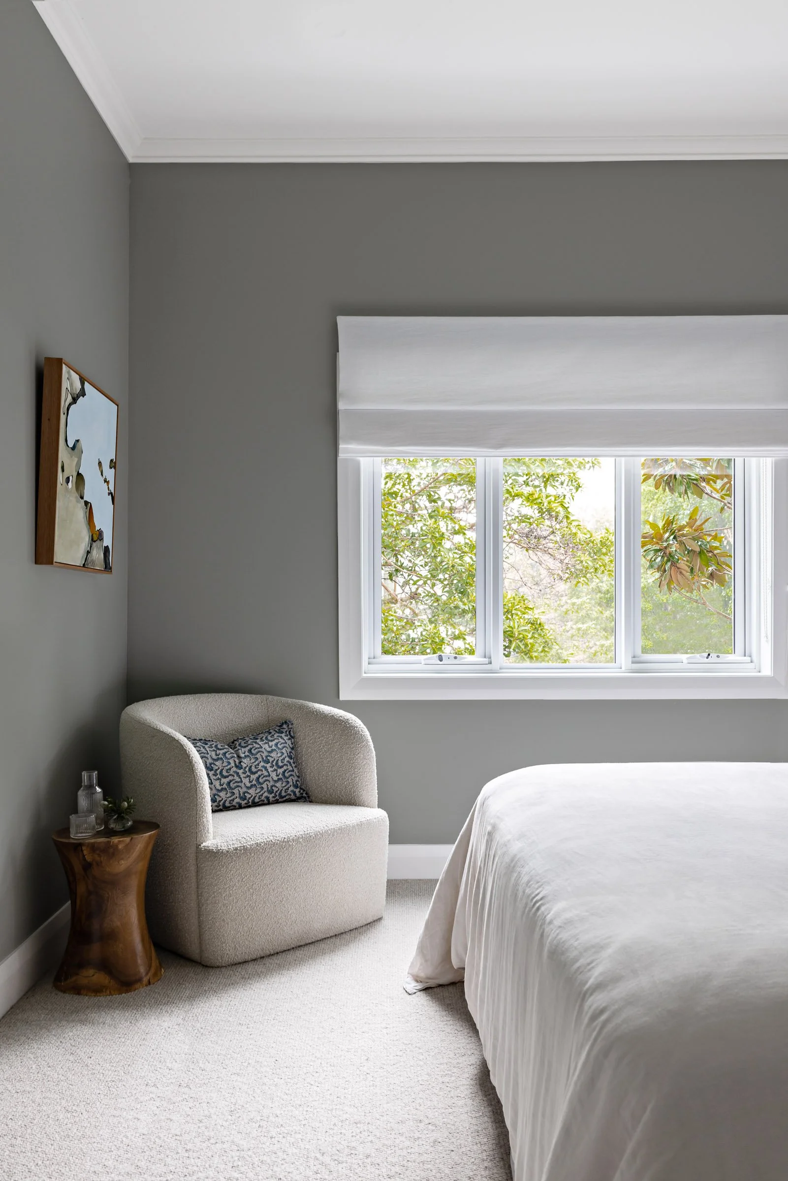 Modern coastal bedroom design