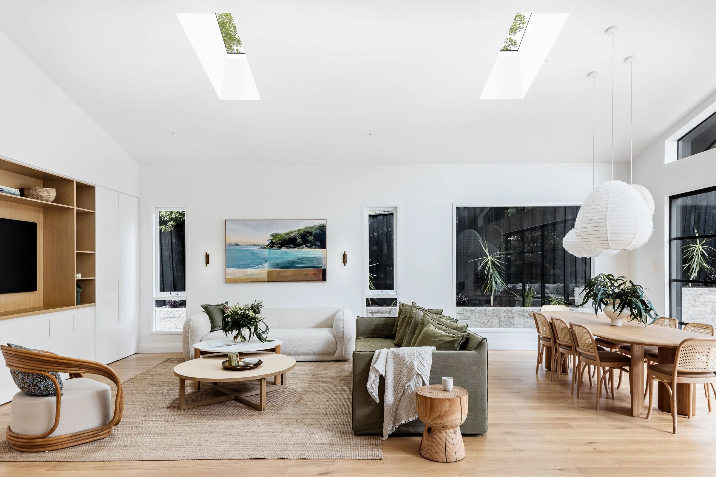 Modern coastal interior design