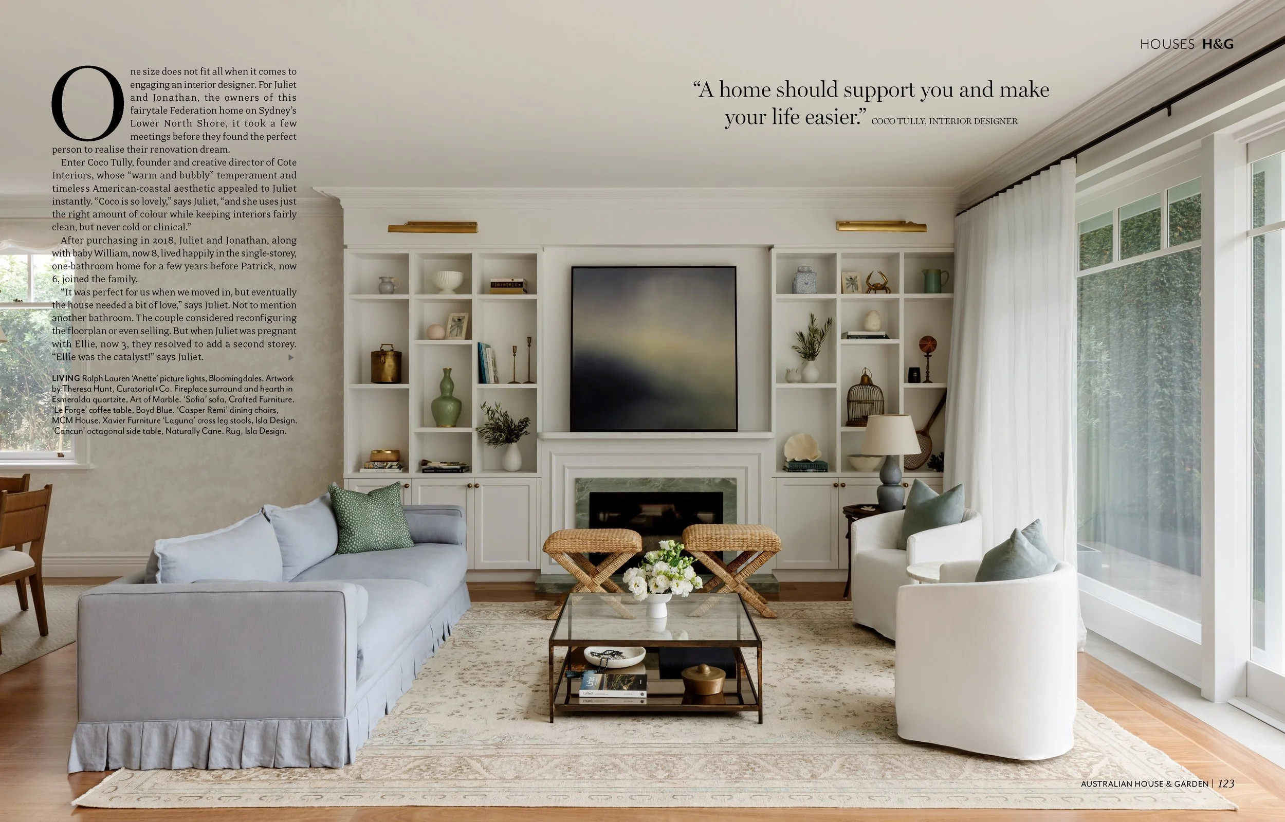 Coastal interior design