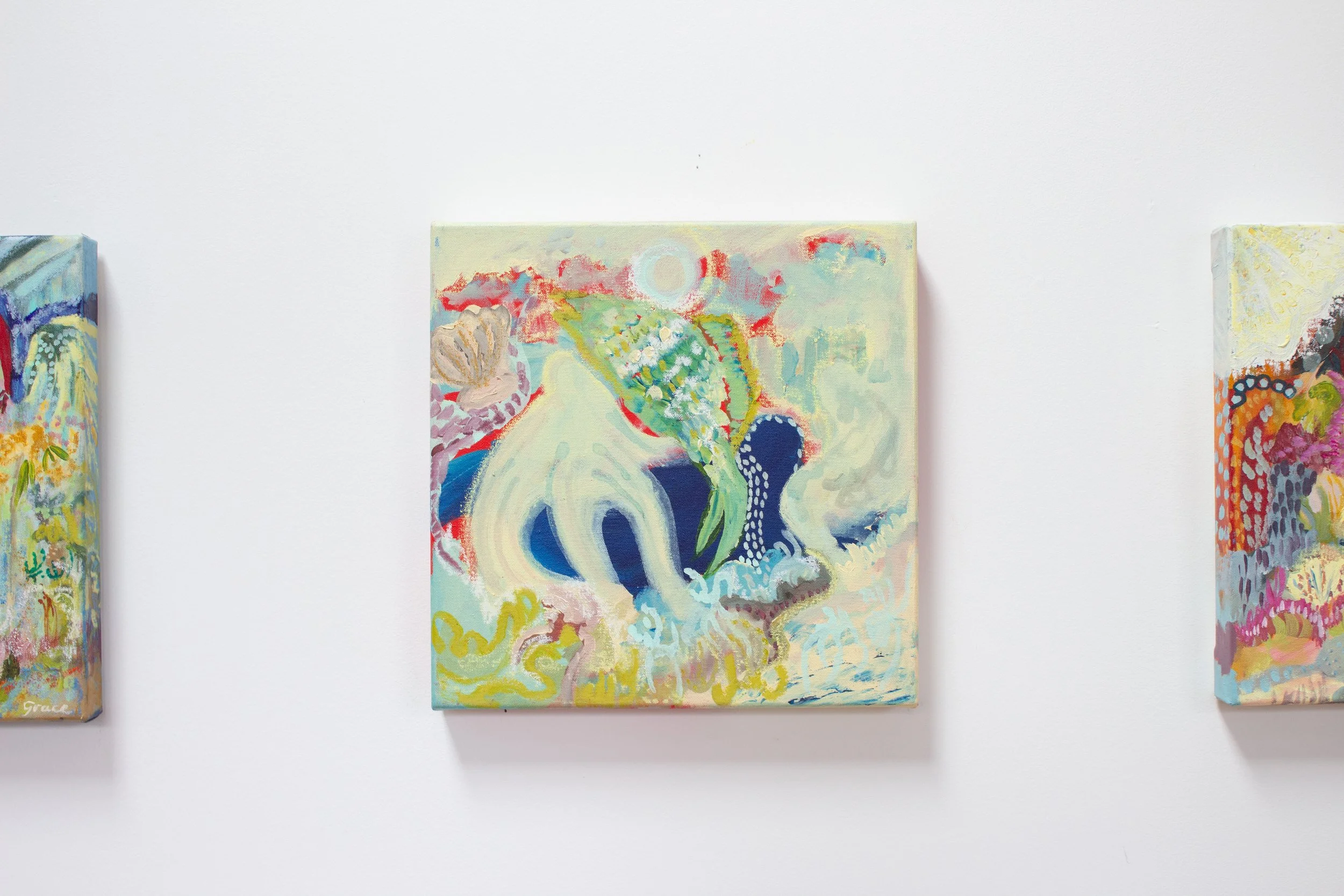 Octopus man and flying fish