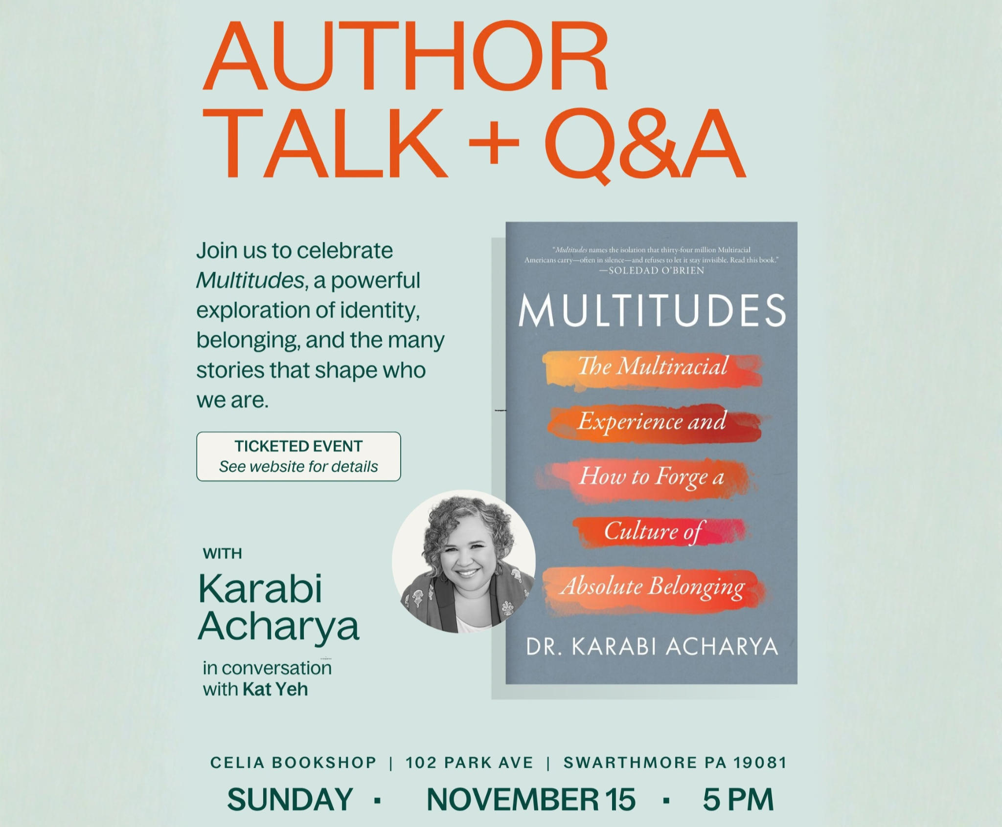 Book Talk &amp; Signing with Kat Yeh