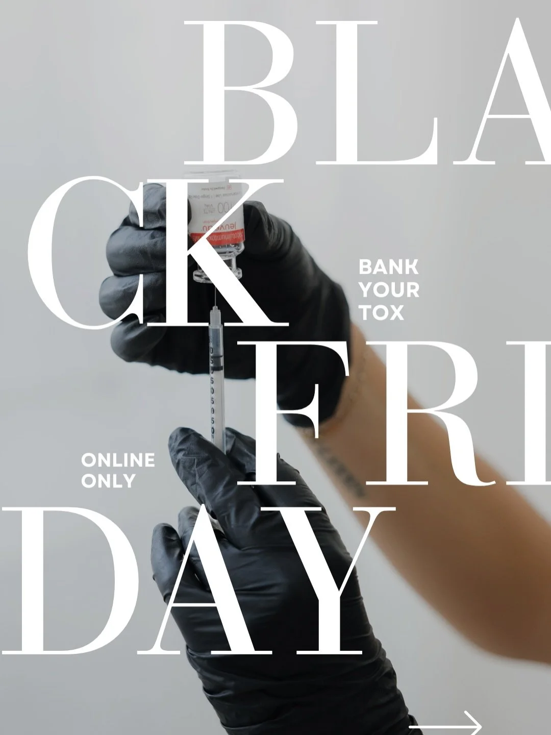 You asked&hellip; we delivered. 💉
Black Friday Tox Banking is LIVE!
Stock up now and save &mdash; $11/unit, available in 50-unit increments.
It&rsquo;s the perfect time to bank your tox for the year ahead and keep that smooth, confident look on your