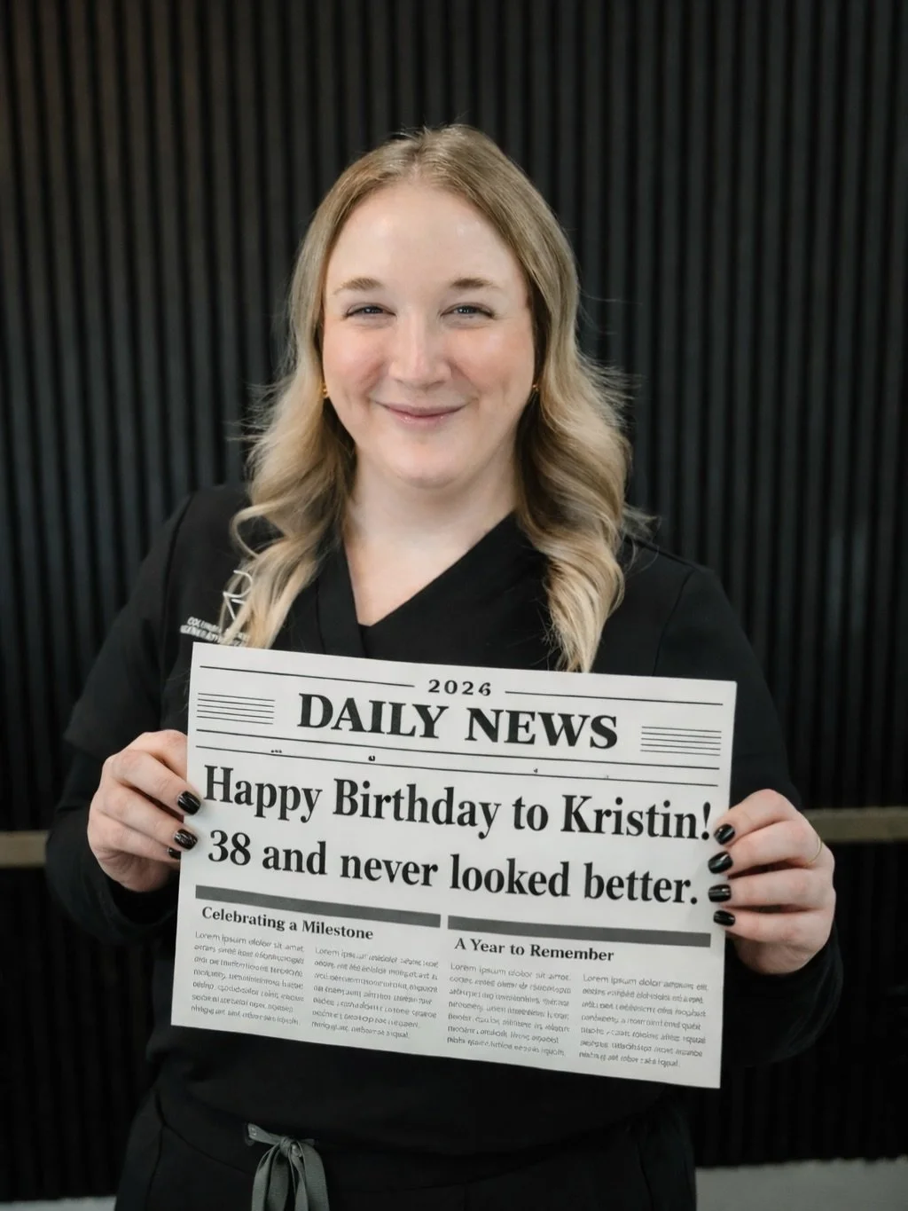 Happy Birthday to Kristin 🎉✨
Seriously&hellip; aging backwards and glowing while doing it. We&rsquo;re so grateful to have you part of our team @columbiashoresrh . Here&rsquo;s to an amazing year ahead&mdash;full of laughter, success, confidence, an