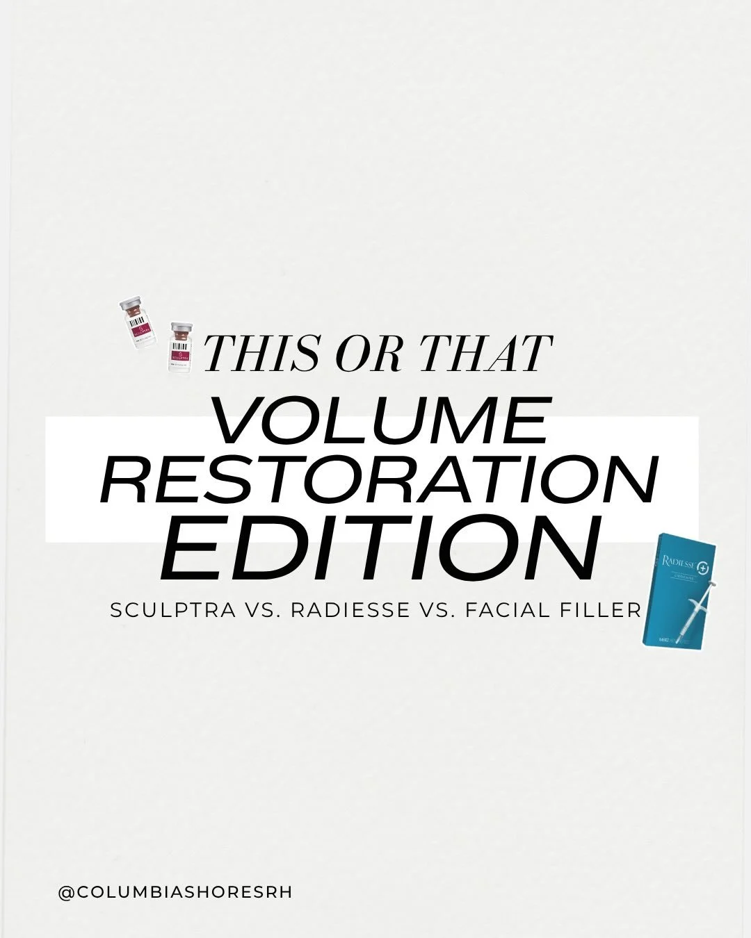 Not all &ldquo;filler&rdquo; is actually filler.
And if you don&rsquo;t know the difference&hellip; you could be choosing the wrong treatment entirely.

Let&rsquo;s break it down:
👉 Dermal Filler
Adds instant volume exactly where we place it. Think 