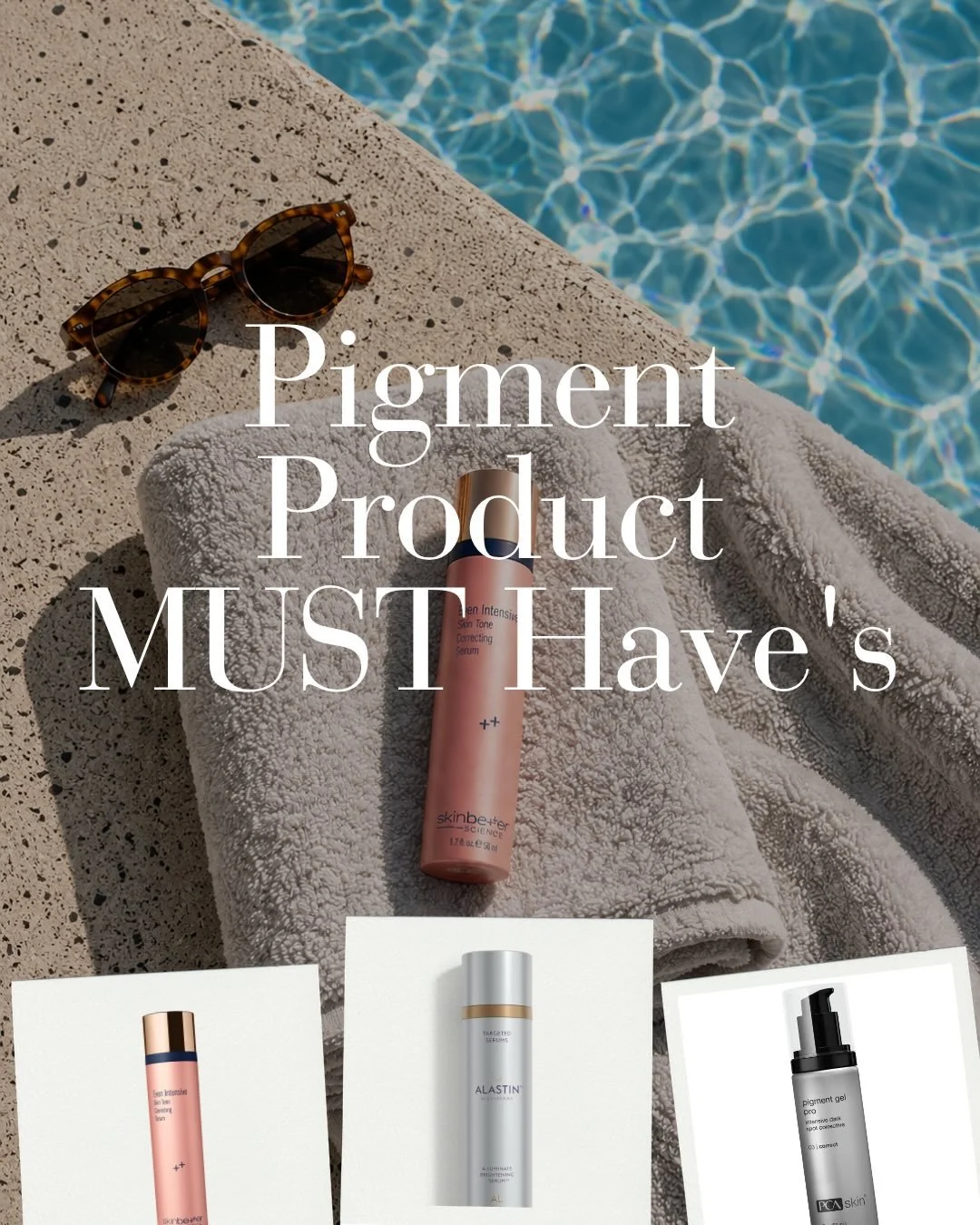 You invested in your skin&mdash;now protect it.
After treatments like MOXI, your results depend on what you do at home.

Our go-to pigment lineup:
✔ PCA Pigment Control
✔ Alastin A-Luminate
✔ SkinBetter Even Tone SPF

These help:
&ndash; Prevent pigm