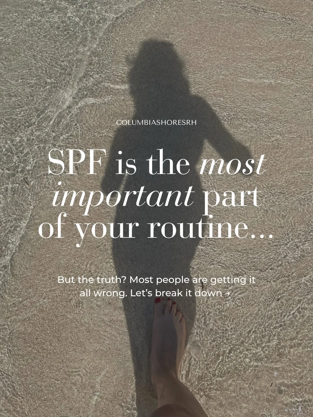 National SPF Day reminder from your friendly neighborhood skin professionals: ☀️

SPF is one of the BEST things you can do for your skin&hellip; but only if you&rsquo;re actually using it correctly. 👀

Because here&rsquo;s the truth:
Most people eit