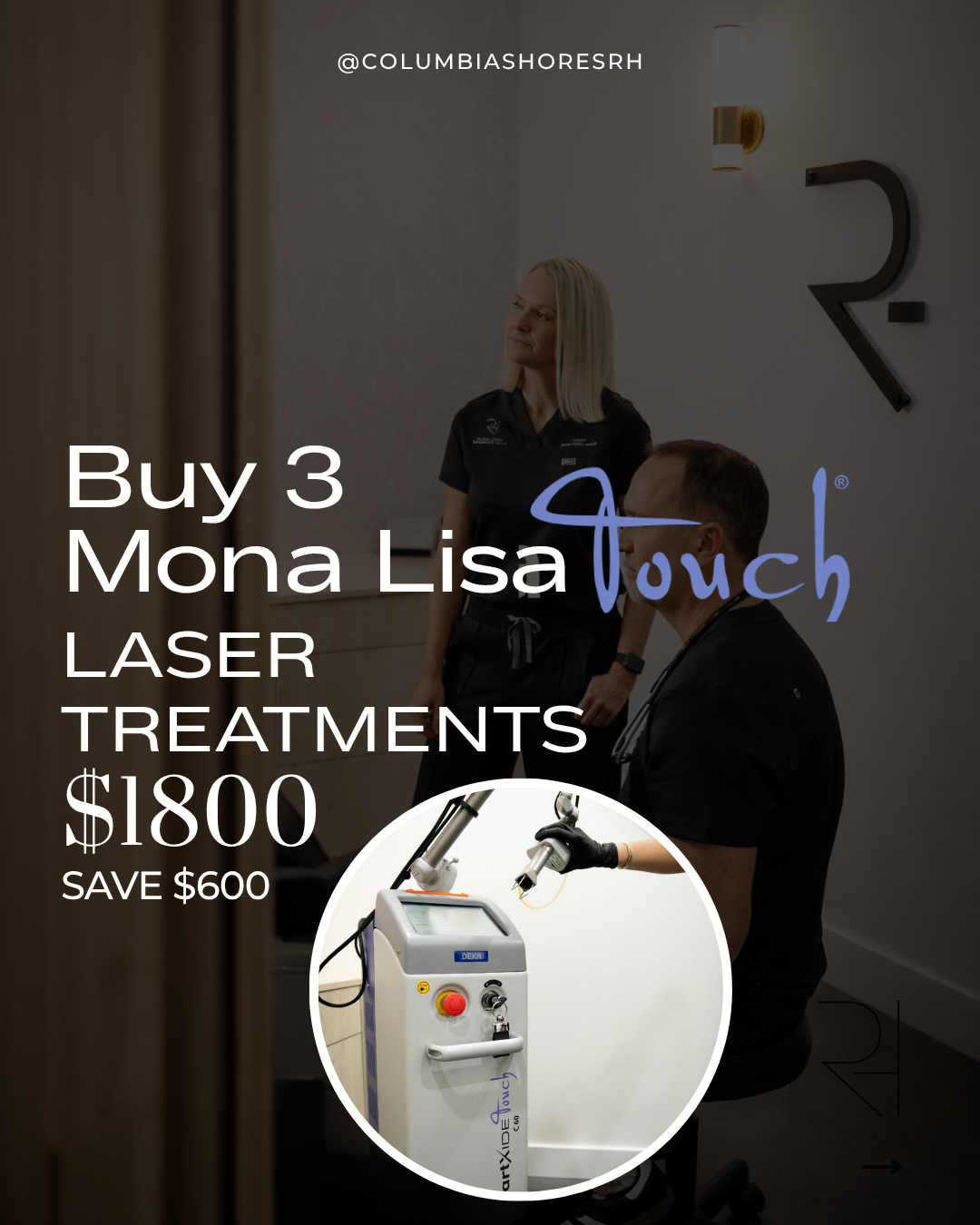 MonaLisa Touch Women's Wellness Treatment Special