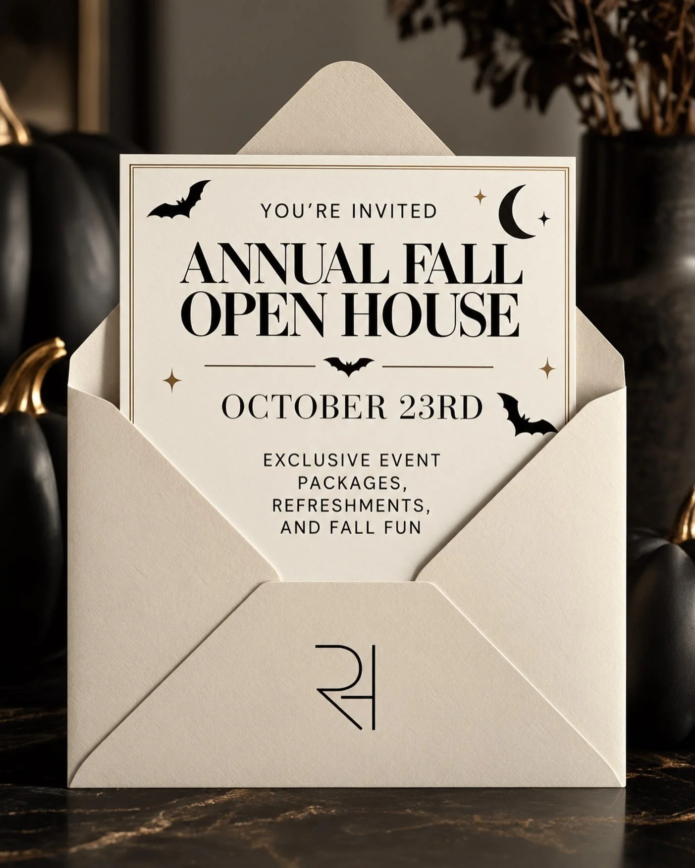 Everyone&rsquo;s favorite event of the year is here and you are officially invited! 🎃🍂✨

Our Annual Fall Open House is almost here, and we&rsquo;re celebrating with exclusive specials, exciting giveaways, and a little fall fun!

FRIDAY, OCTOBER 23 