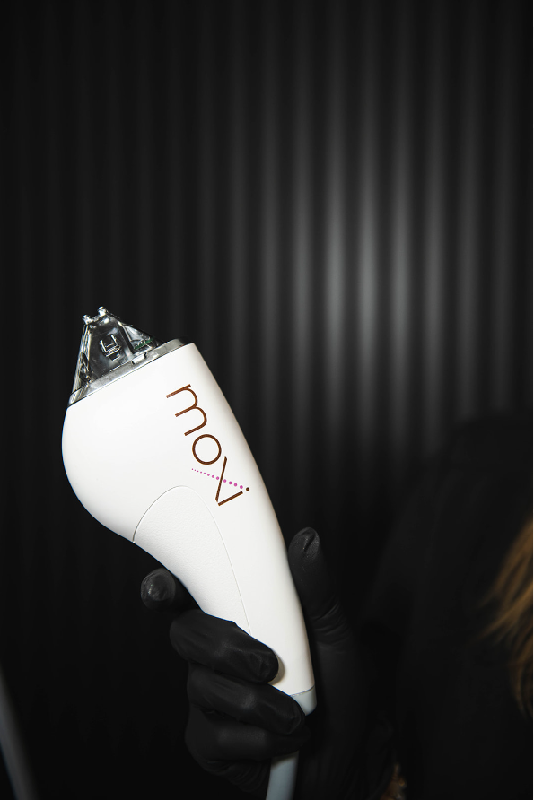Sciton Moxi Laser facial treatment at Columbia Shores Regenerative Health for glowing skin