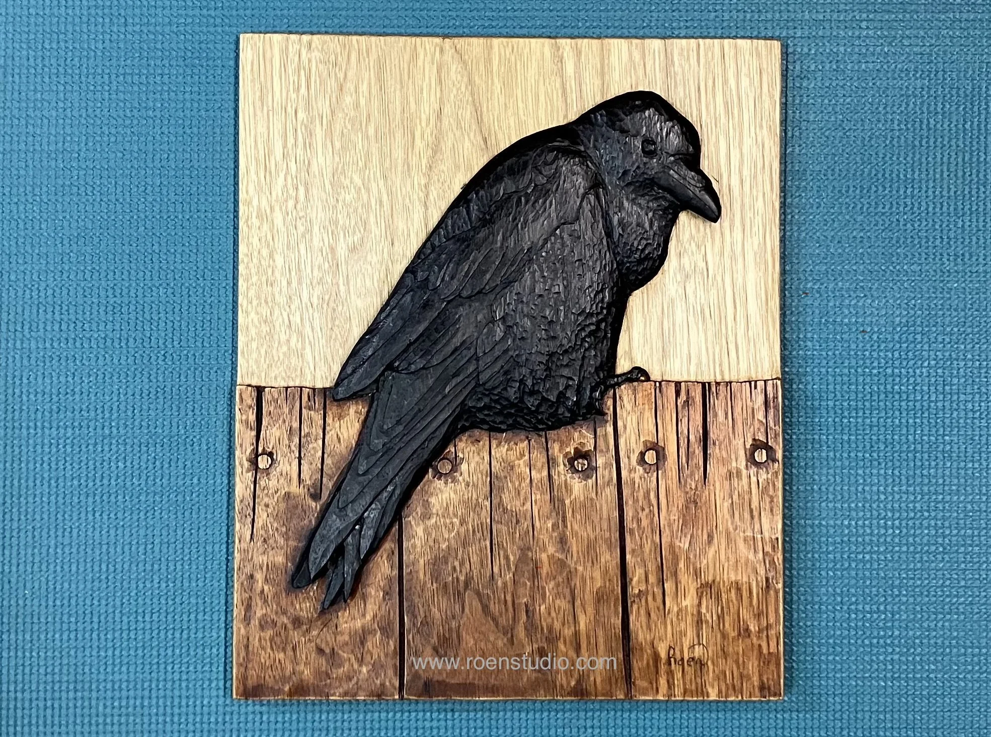 Alaska raven handmade roen studio