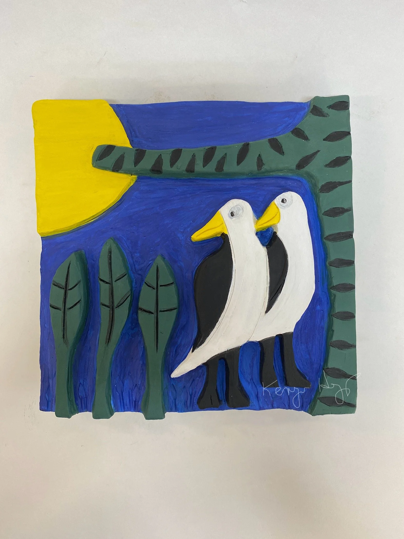 Relief Tiles - carving a new way