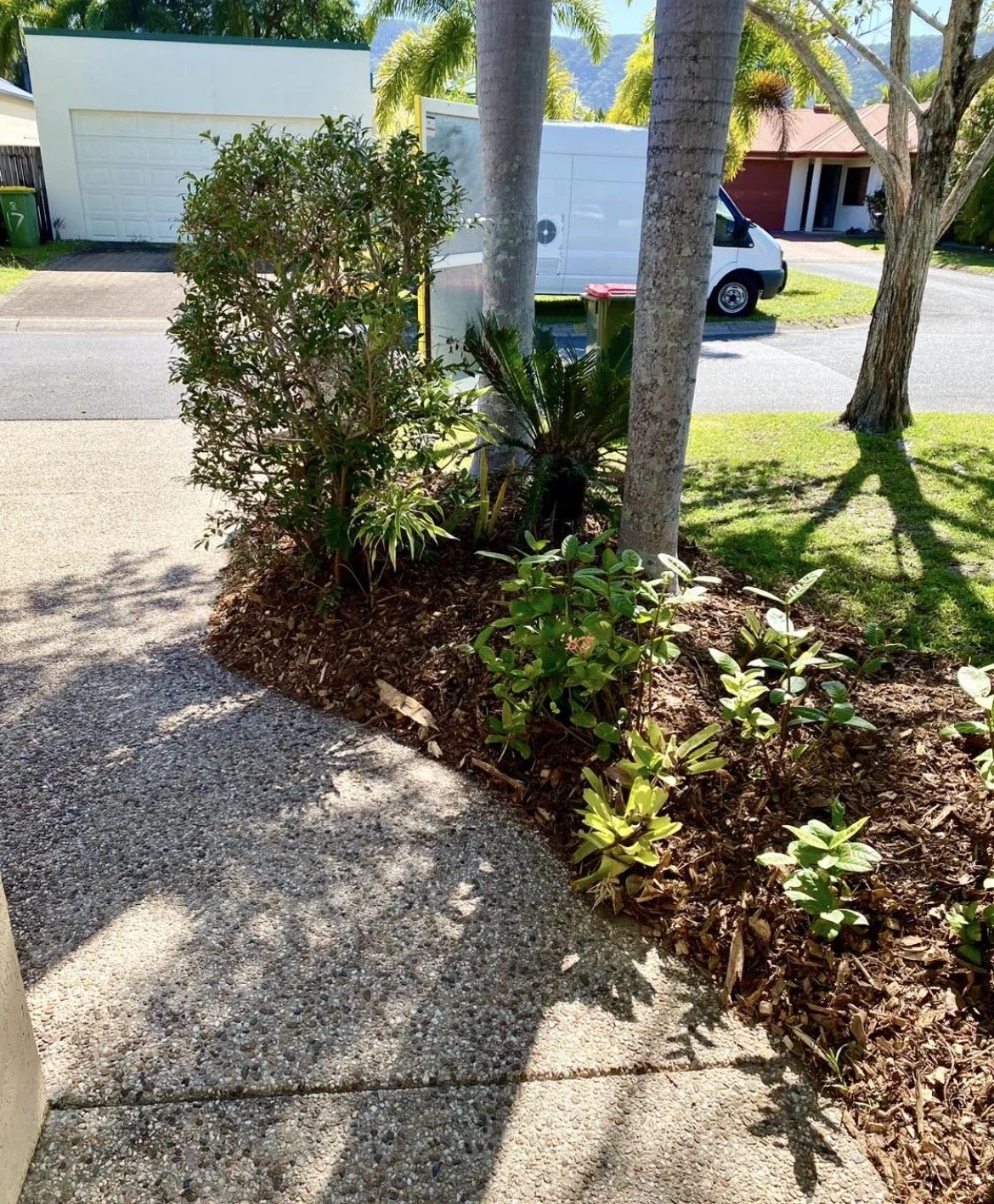 Mulching by Local Dad Lawn & Garden in Kewarra Beach, Cairns