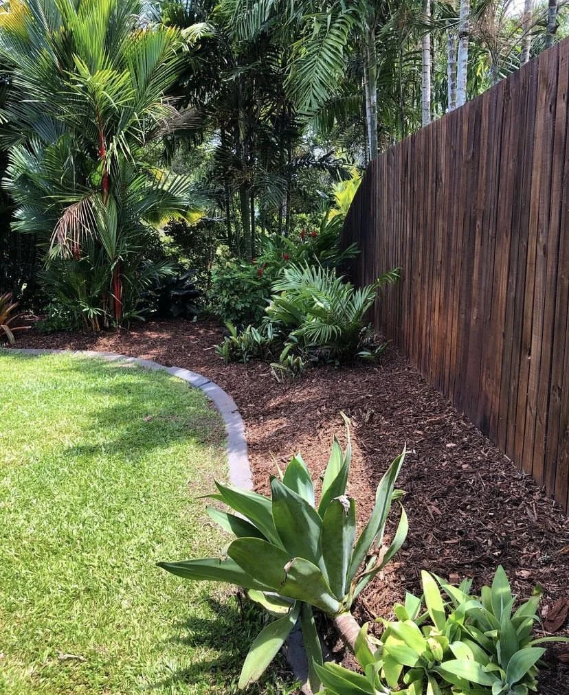 Residential property gardens maintained by Local Dad Lawn & Garden in Redlynch, Cairns