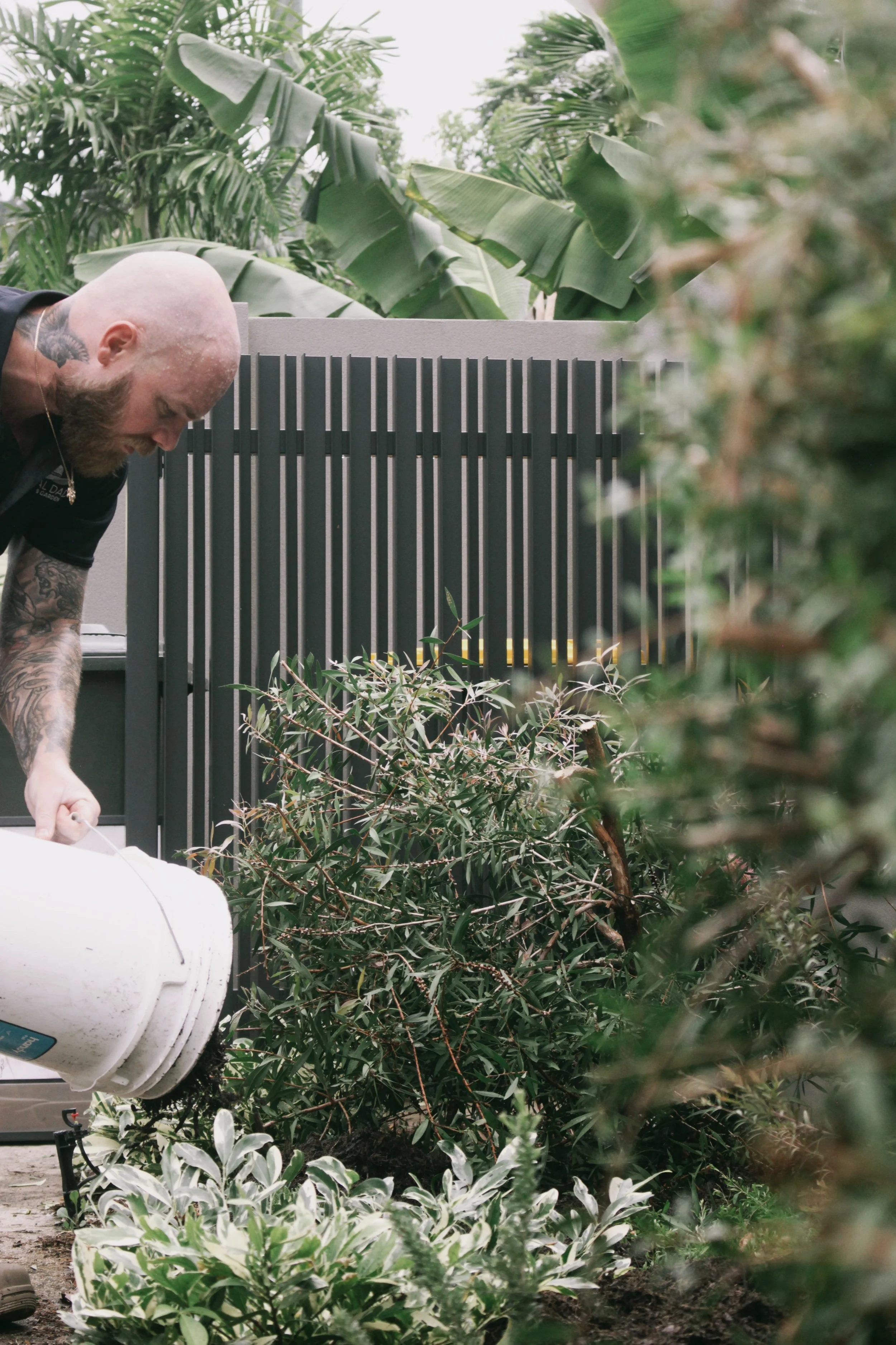 Local Dad Lawn & Garden gardening and mulching in Edge Hill Cairns