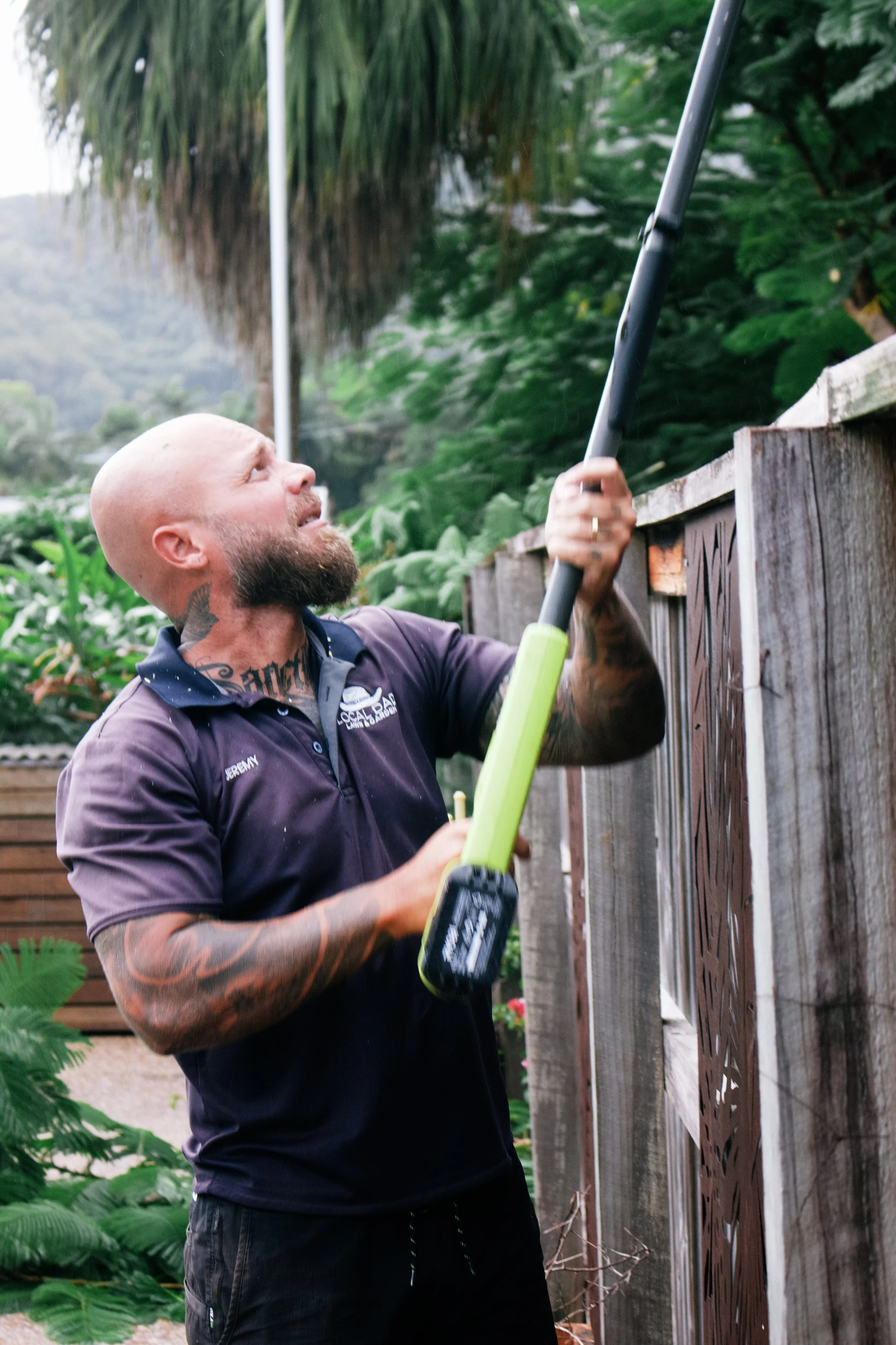 Garden maintenance by Local Dad Lawn & Garden for a property in Whitfield, Cairns