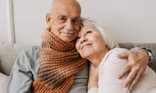 Older adults embracing