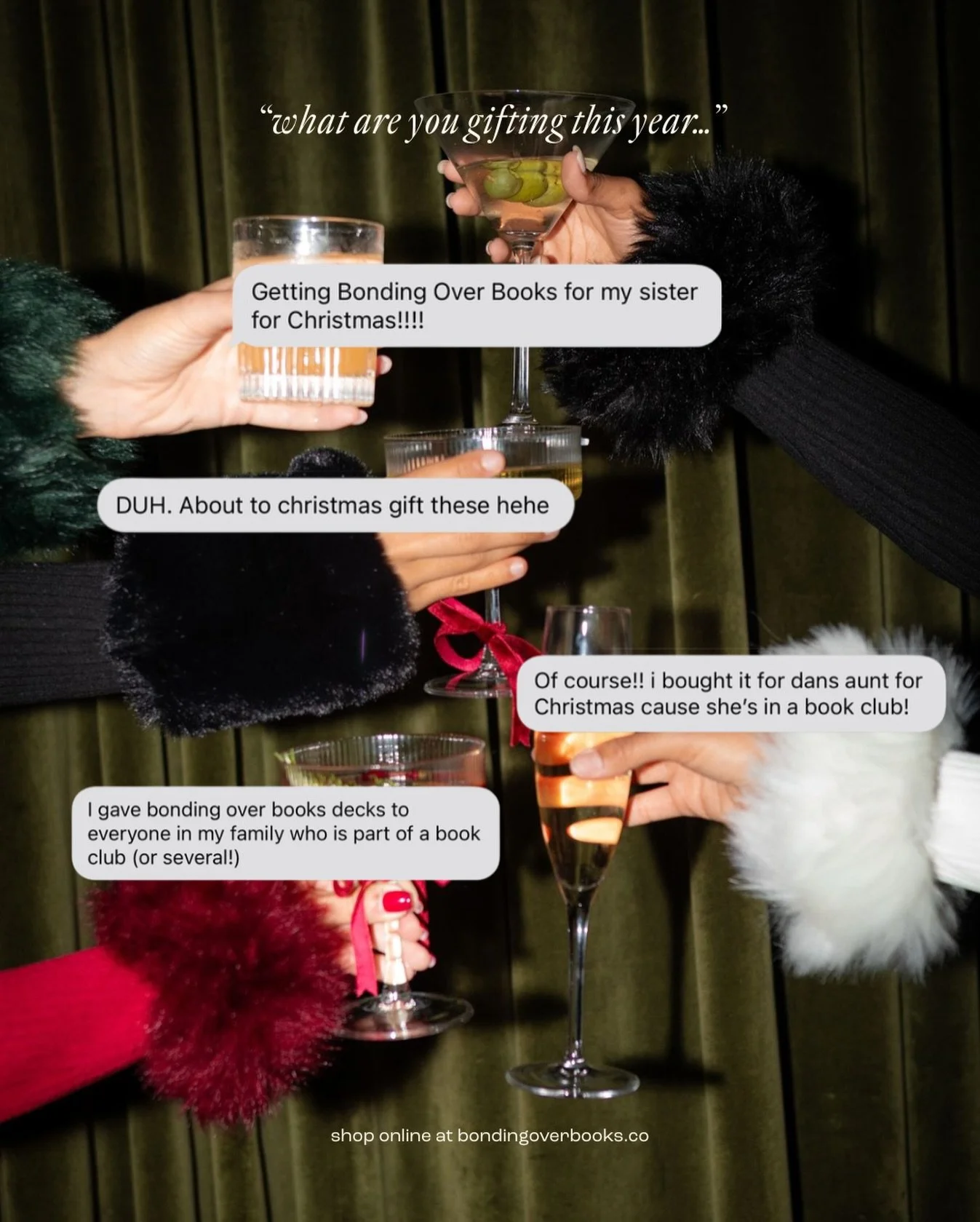 shopping for someone bookish this holiday? say no more. head to bondingoverbooks.co &mdash; link in bio 🎄

#bookmas #bookclub #bookishgifts #holidaygift #booksta