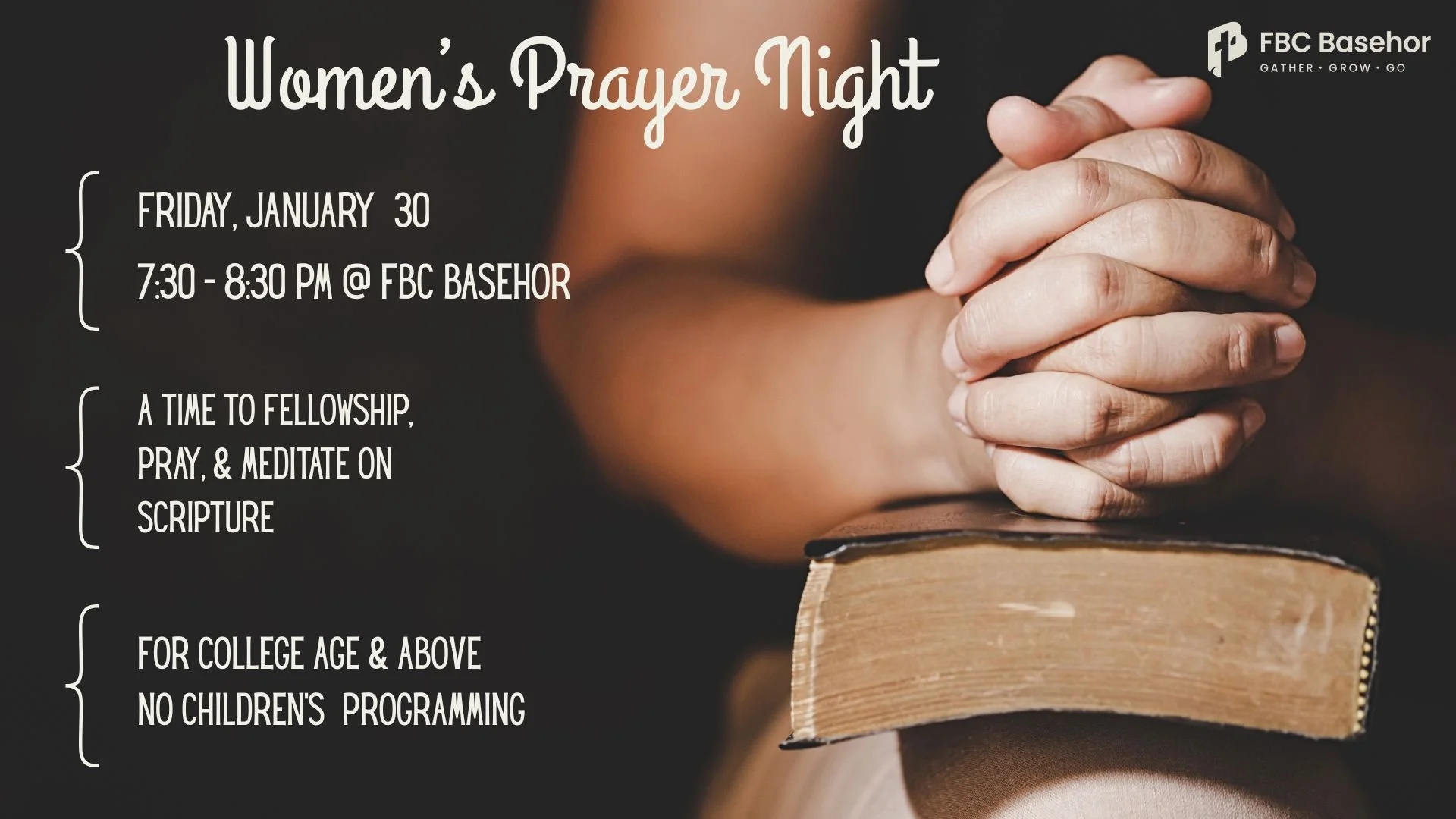Women’s Prayer Night