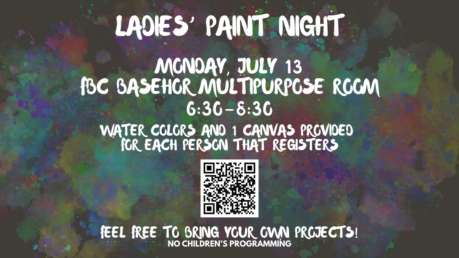 Ladies Paint Night