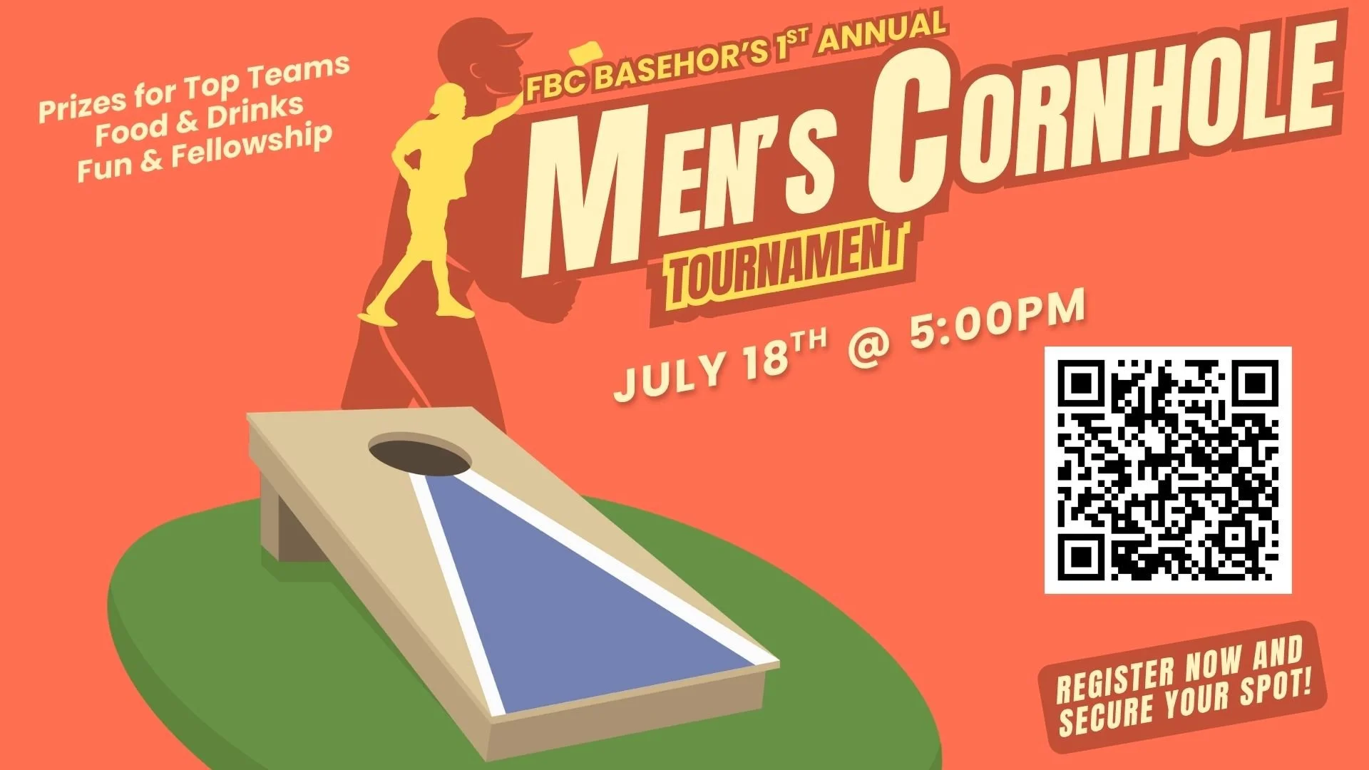 Men's Cornhole Tournament