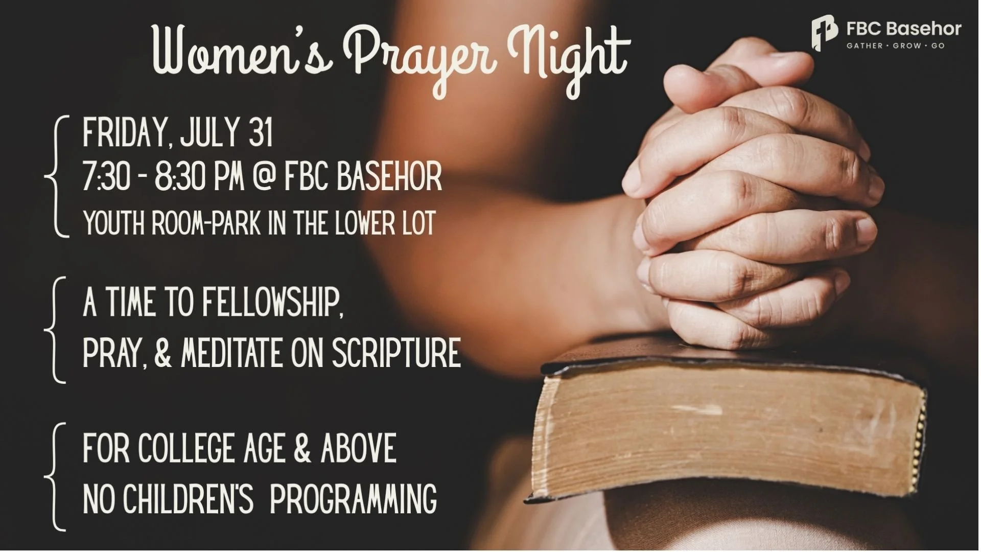 Women’s Prayer Night
