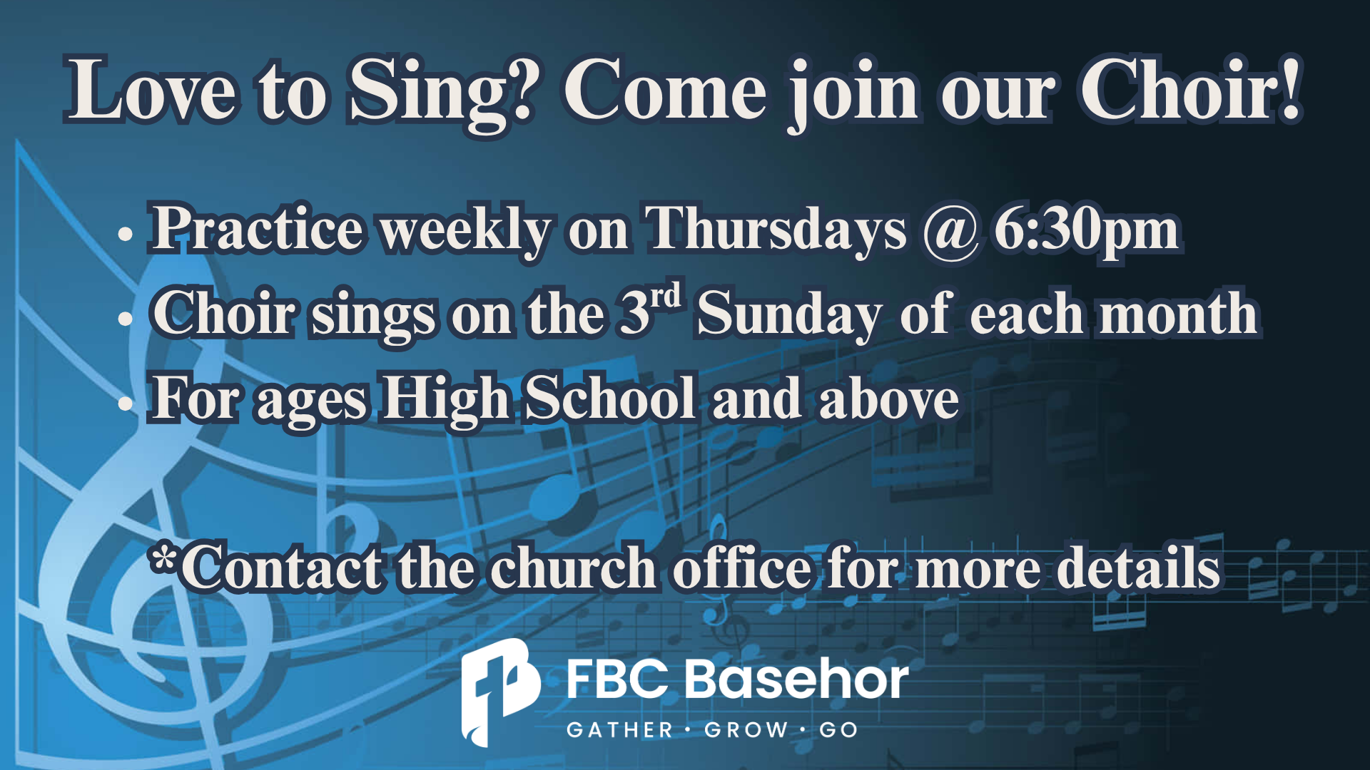 Join the Choir!