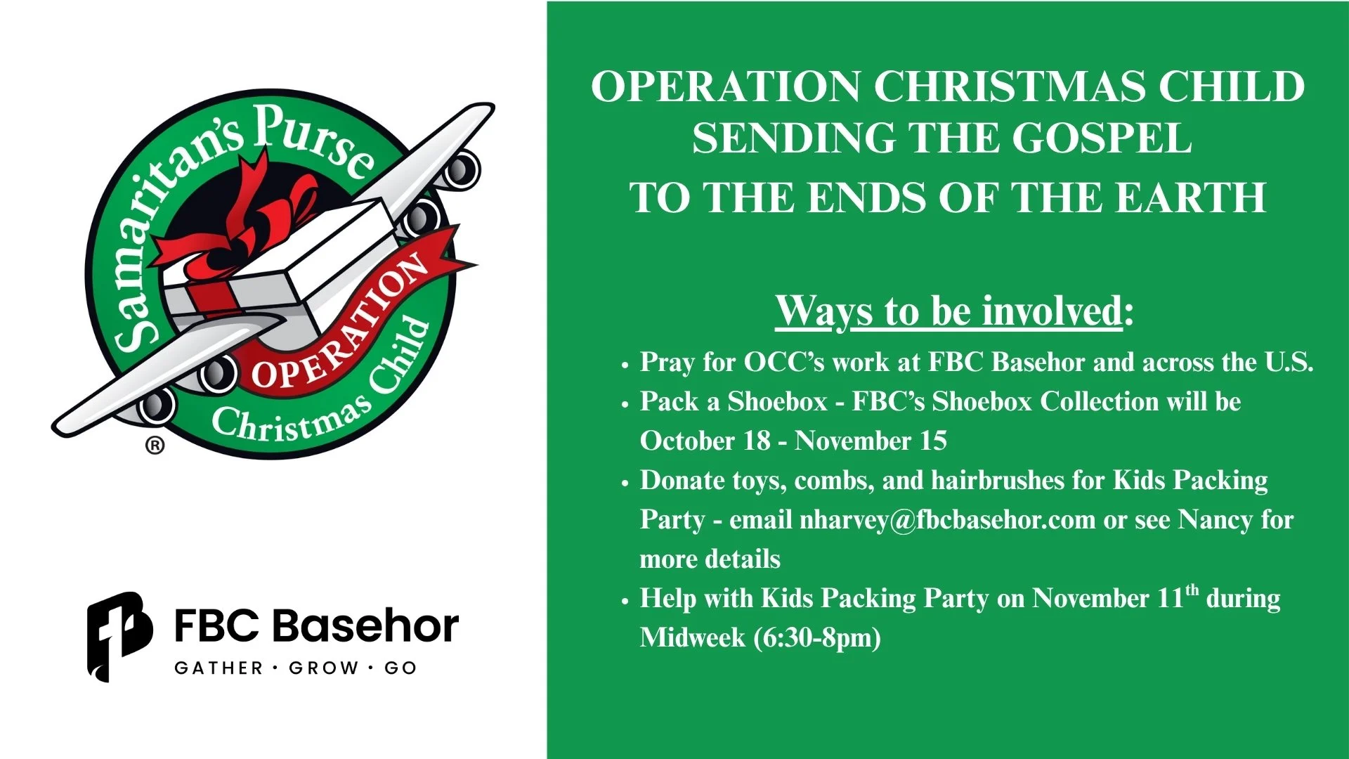 Operation Christmas Child  (Copy)
