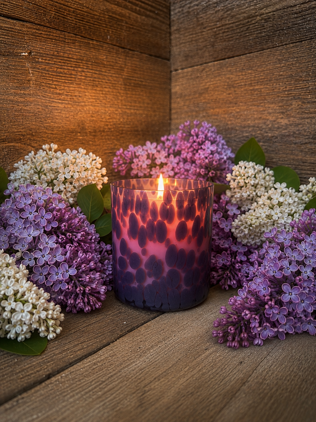 Vintage Blooms Candle