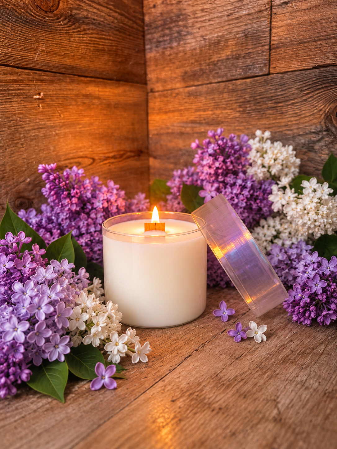 Vintage Blooms Candle
