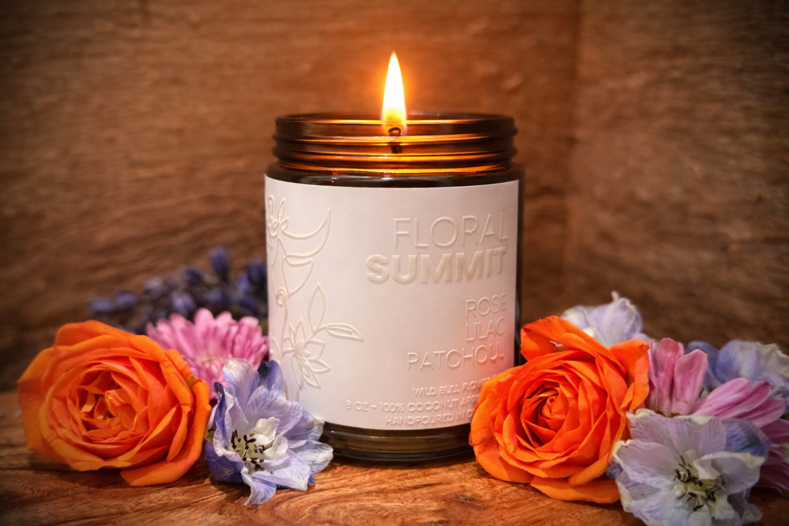 Floral Summit Candle