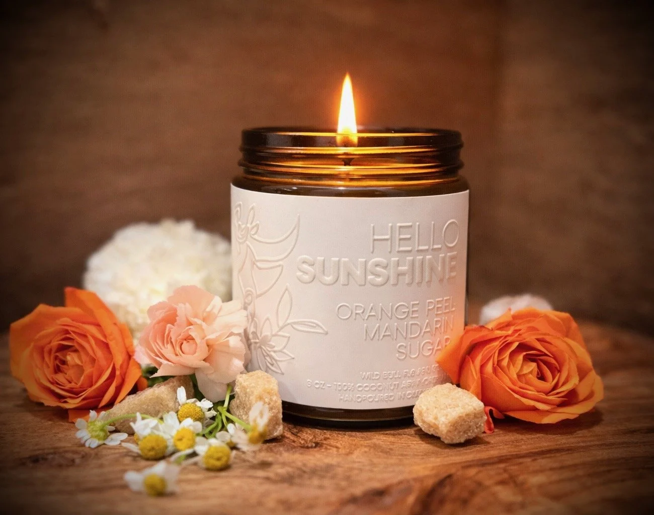 Hello Sunshine Candle
