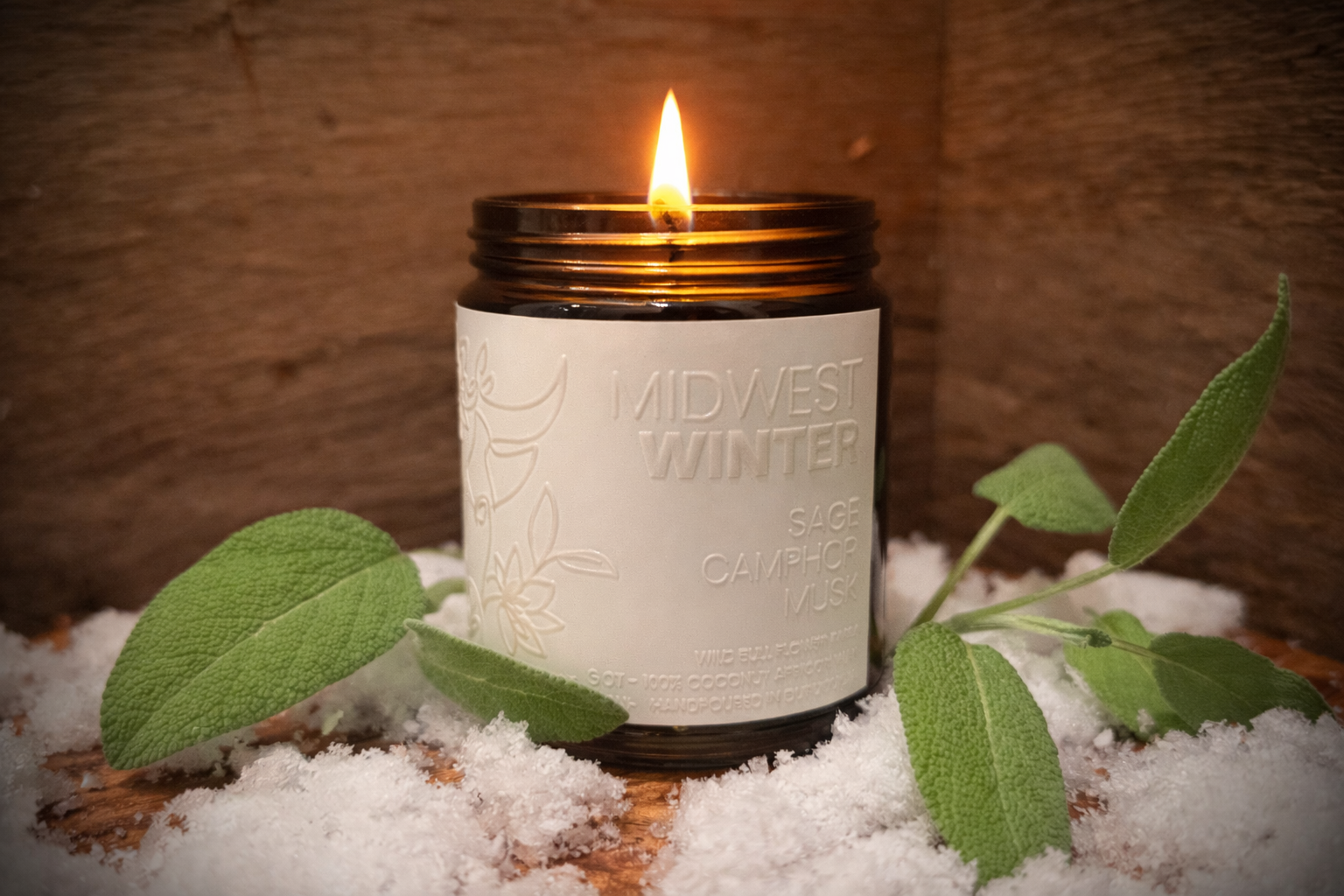 Midwest Winter Candle