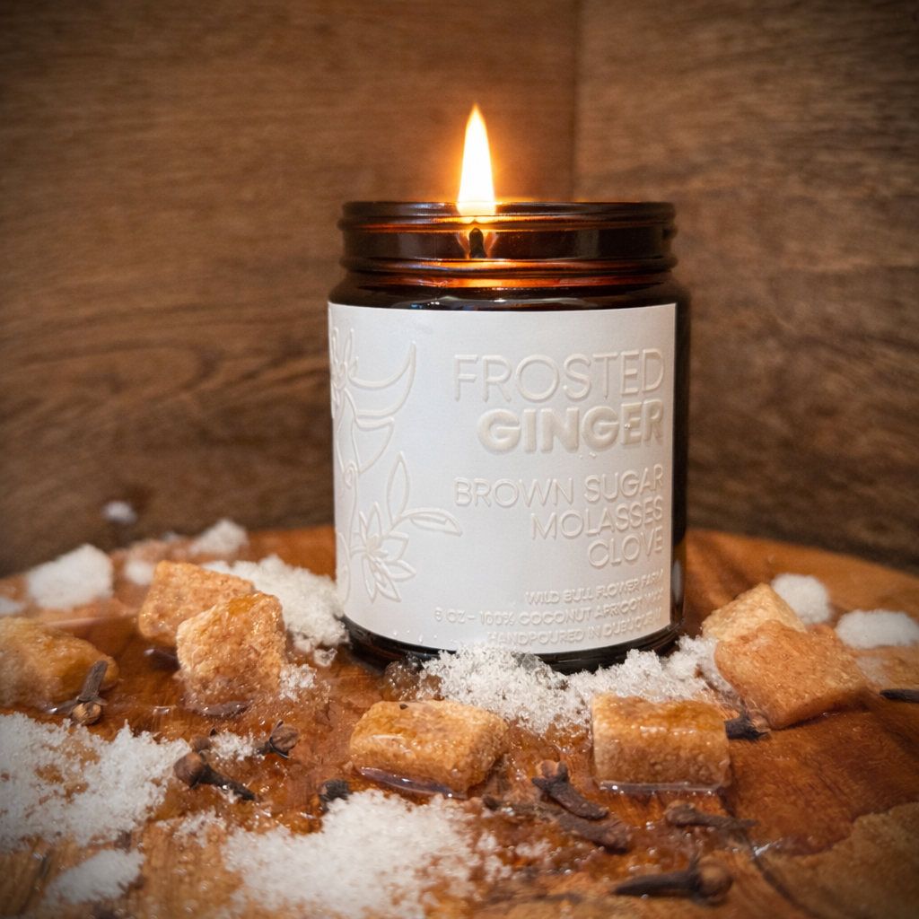 Frosted Ginger Candle