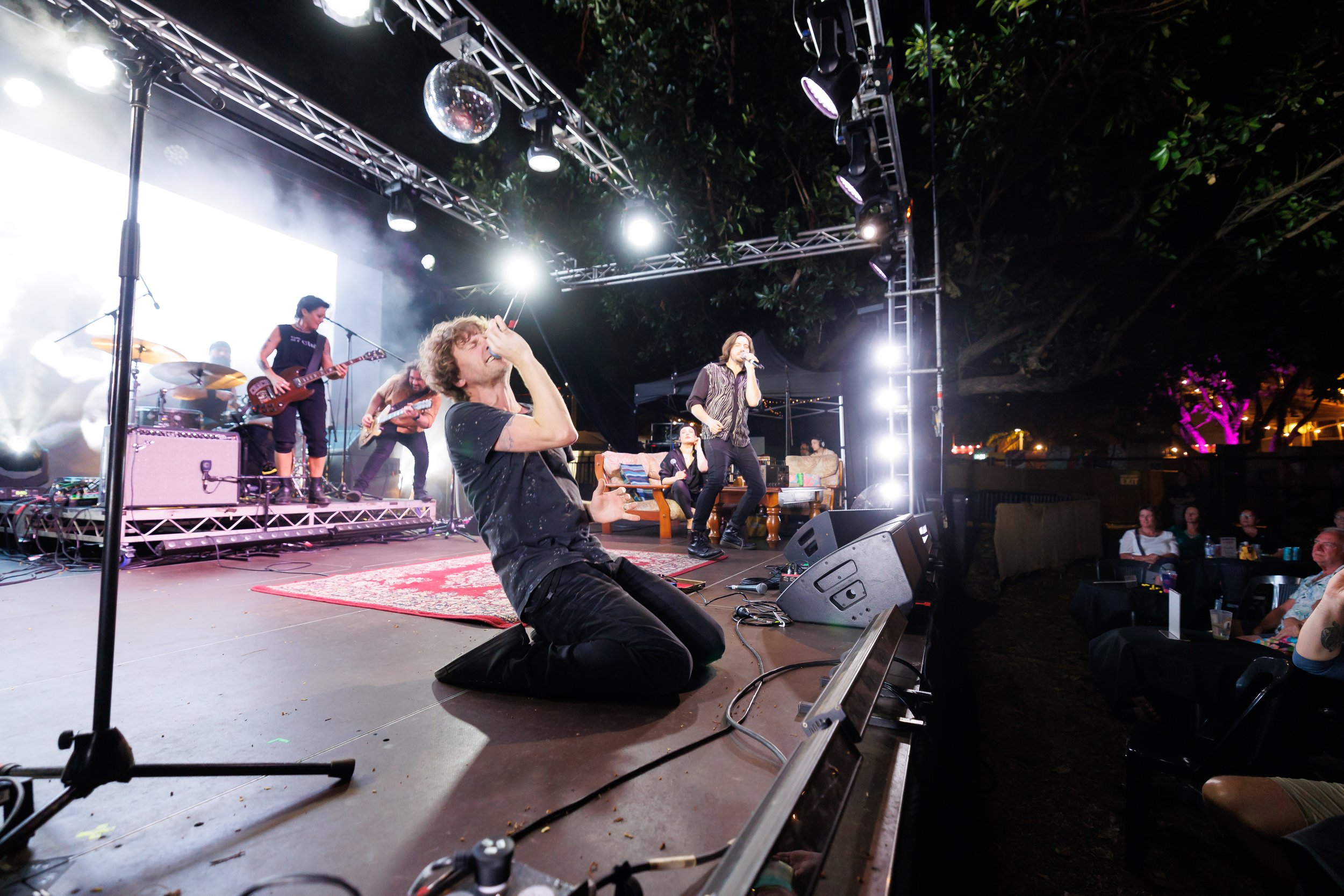 Kevin Mitchell and Dusty Lee Stephensen in 27 Club at Darwin Festival 2023
