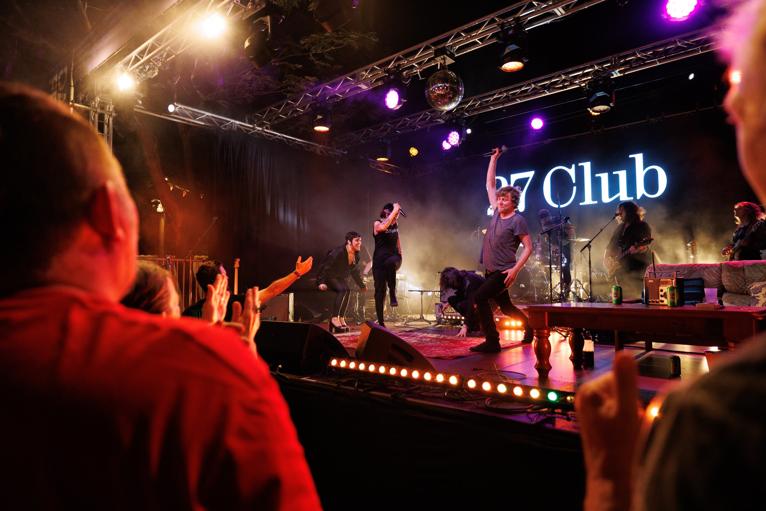 Kevin Mitchell, Sarah McLeod, Carla Lippis and Band in 27 Club at Darwin Festival 2023