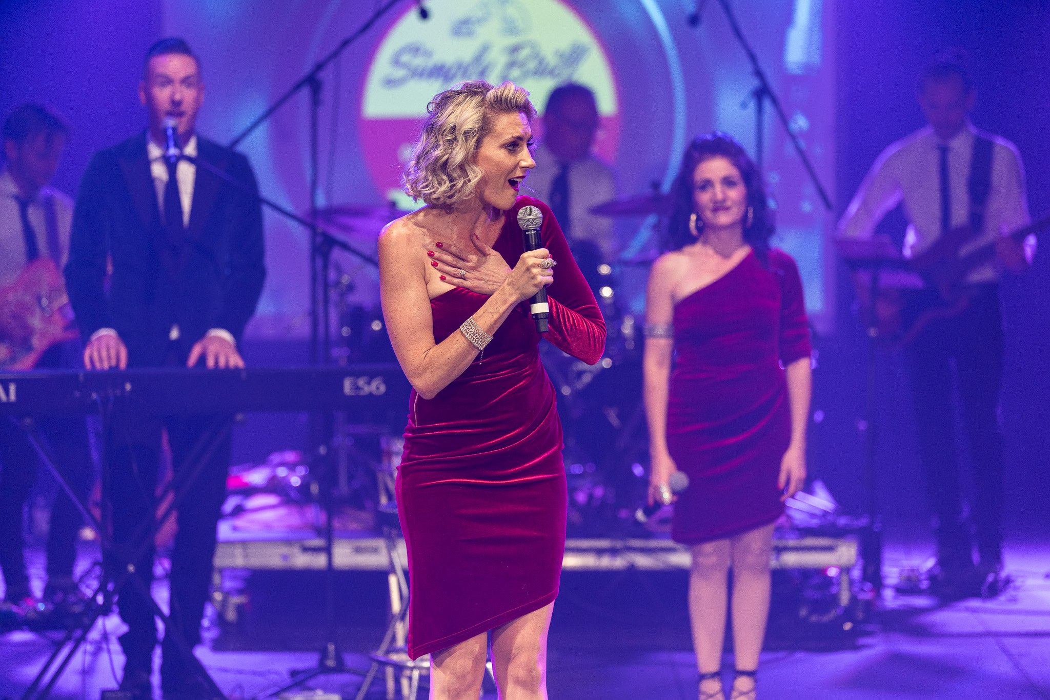 Michael Griffiths, Amelia Ryan, Michaela Burger and Band in Simply Brill at Adelaide Fringe 2024