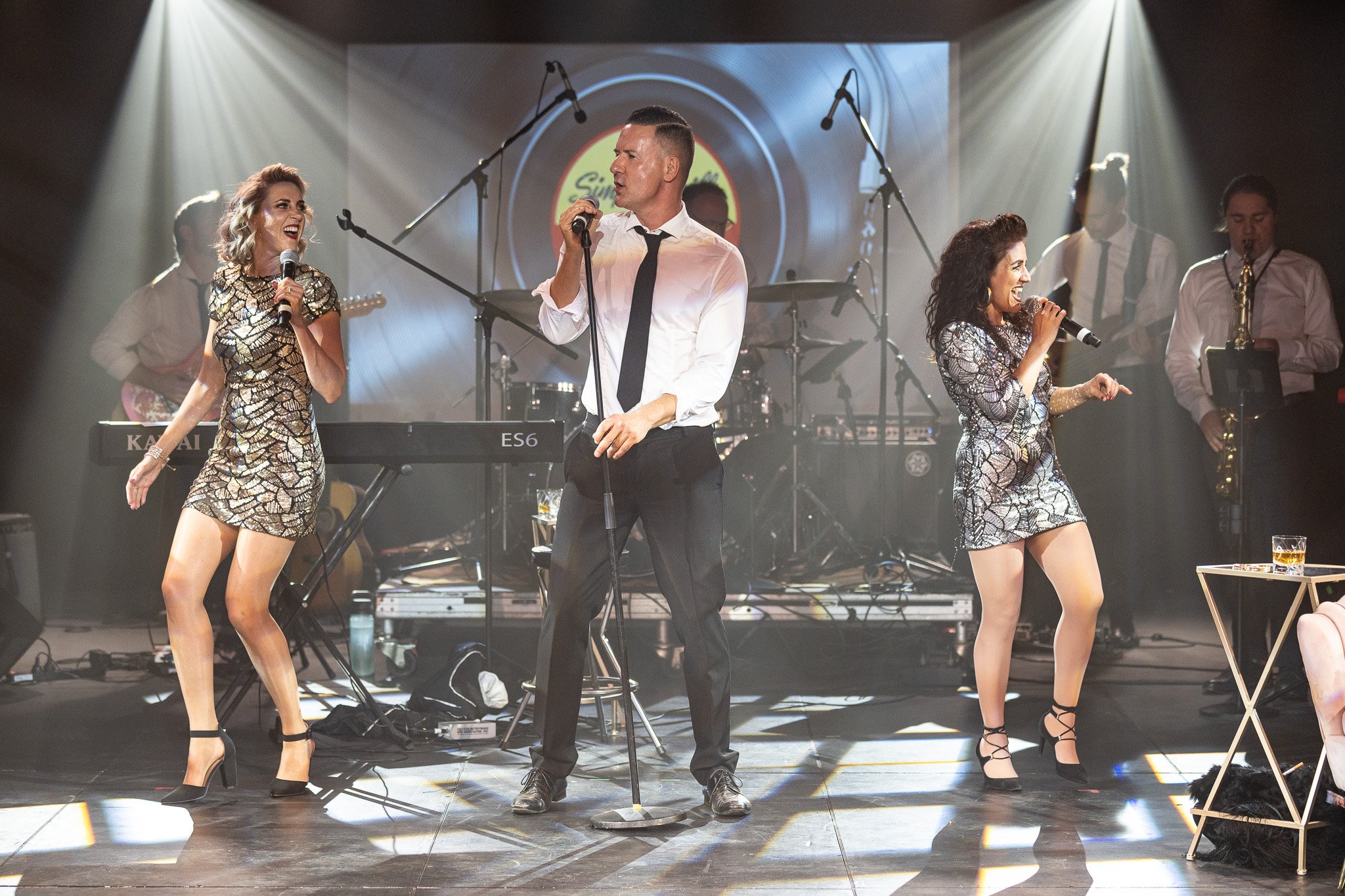 Michael Griffiths, Amelia Ryan, Michaela Burger and Band in Simply Brill at Adelaide Fringe 2024