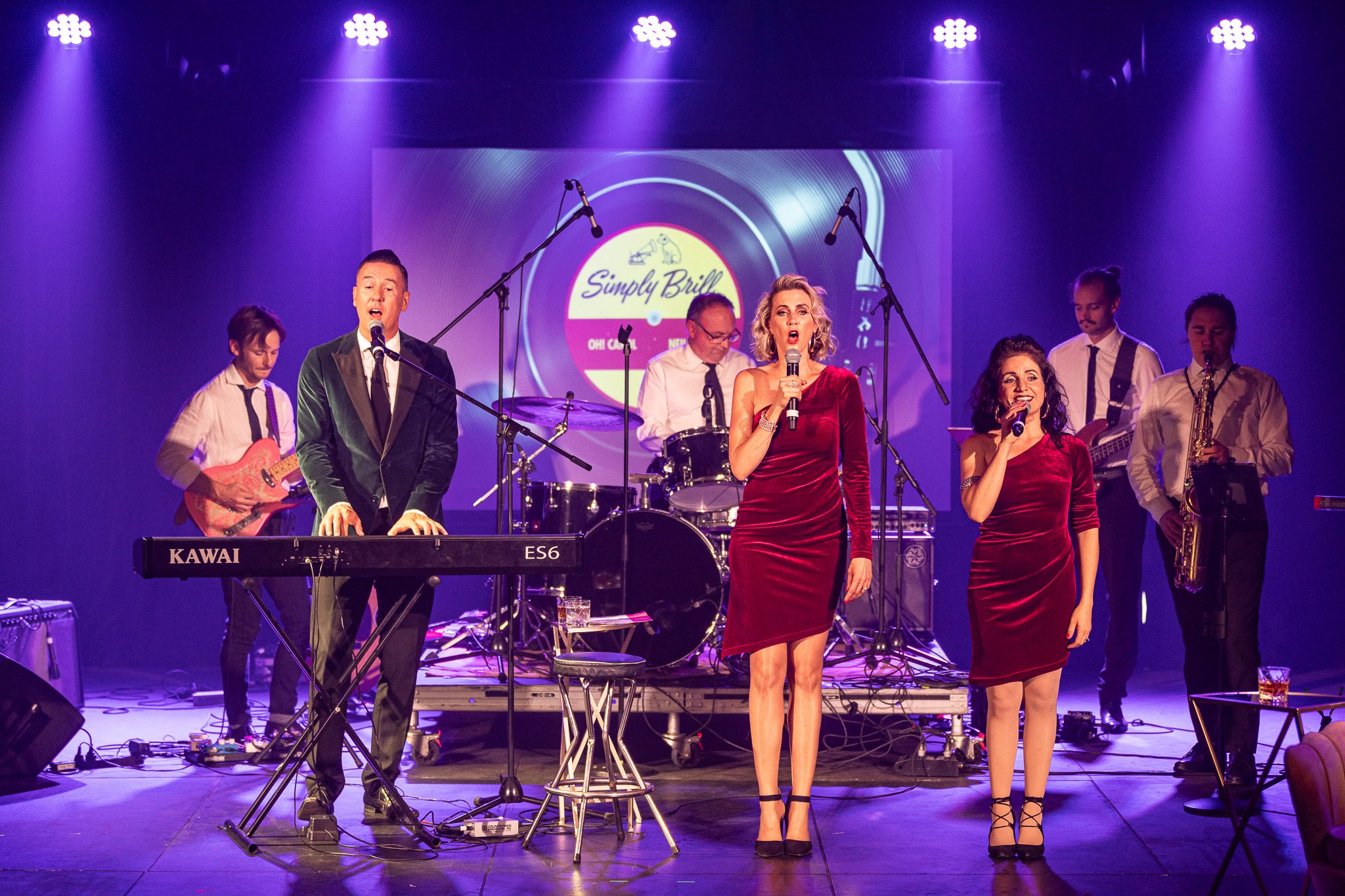 Michael Griffiths, Amelia Ryan, Michaela Burger and Band in Simply Brill at Adelaide Fringe 2024
