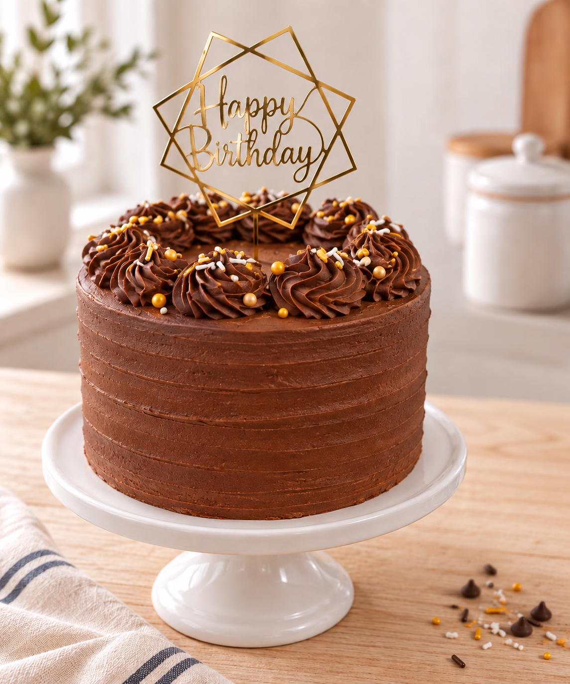 Black Pearl Chocolate Cake